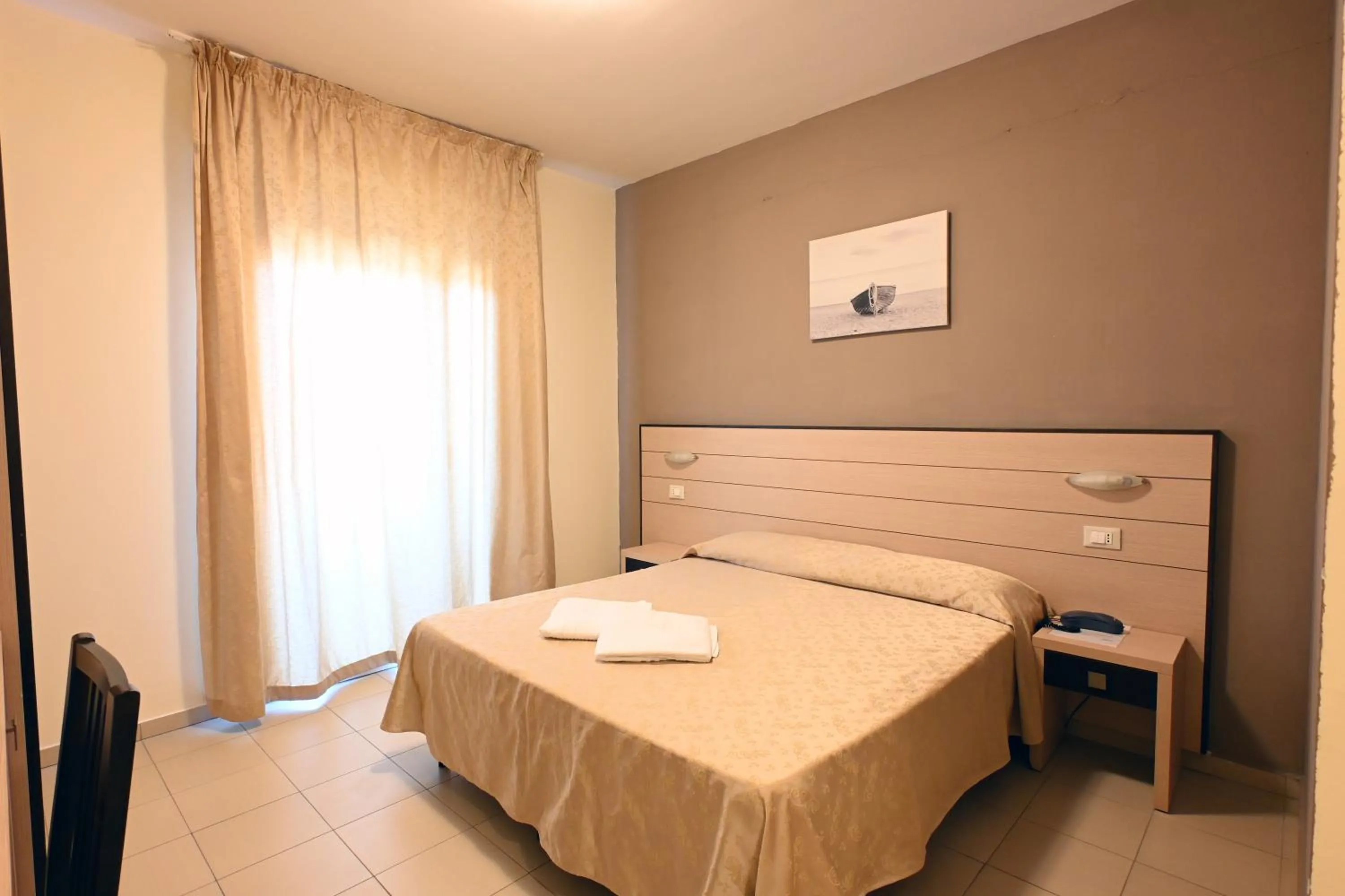 Bed in Hotel Paradiso Verde