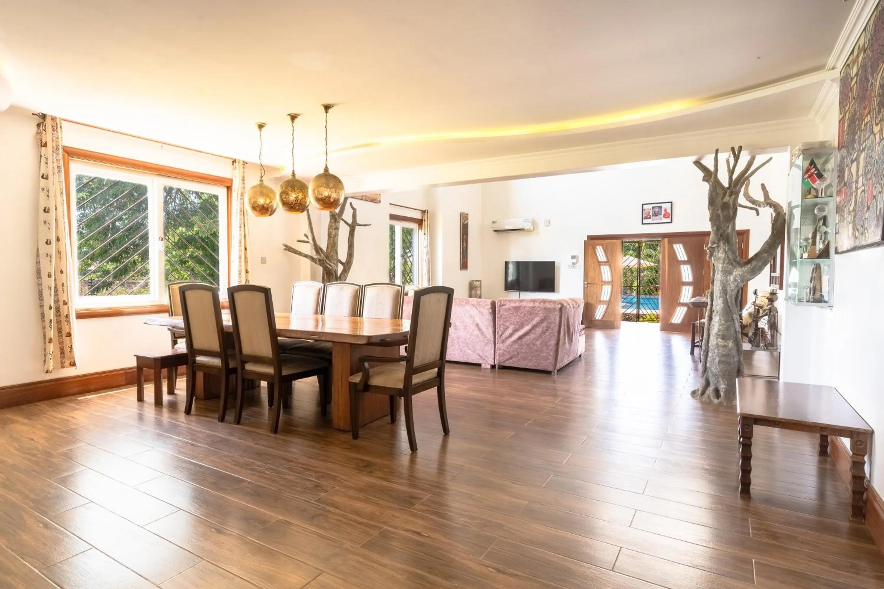 Living room in Queens Chateau Boutique Villa