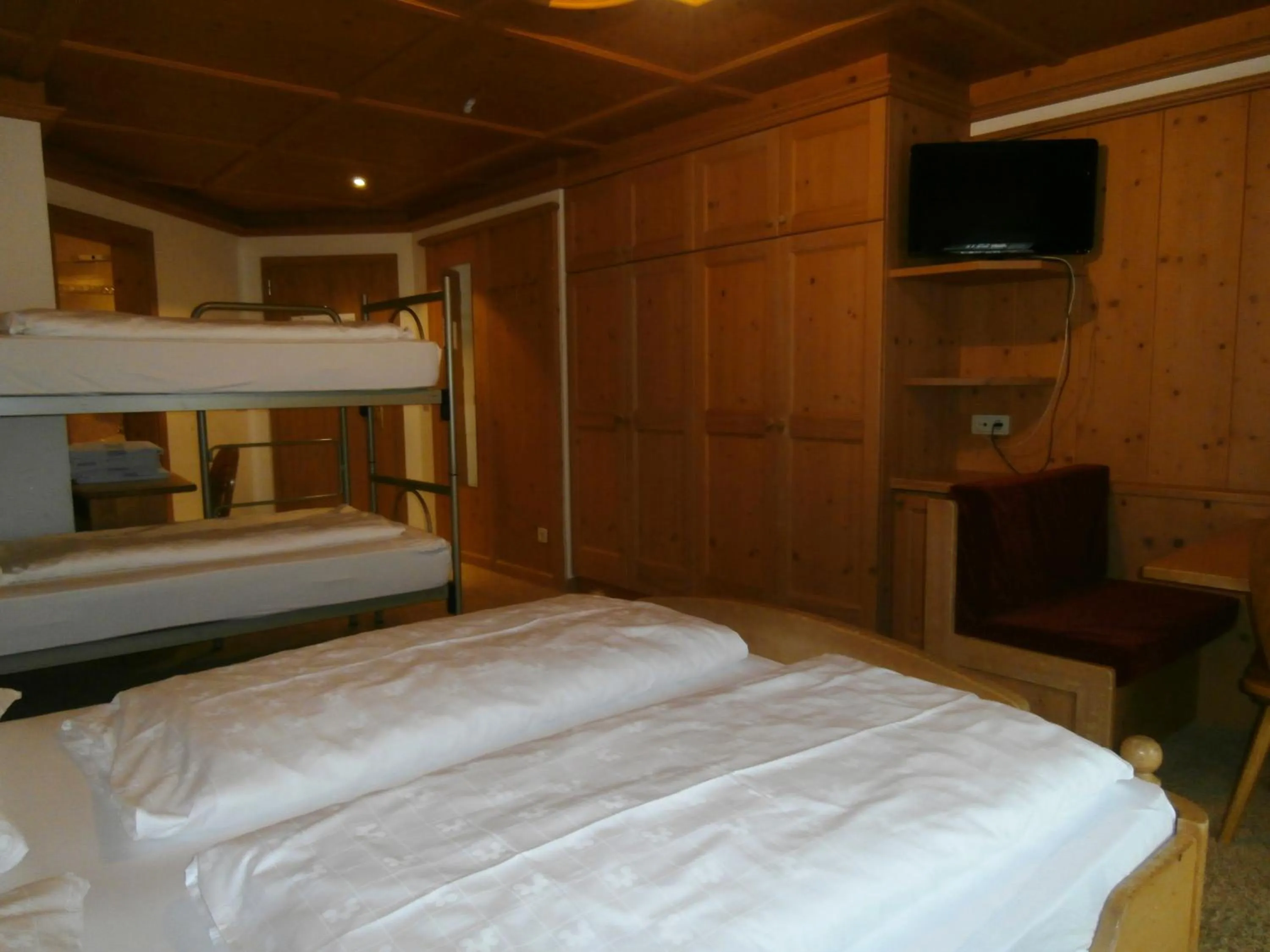 Bed in Piccolo Hotel Gurschler