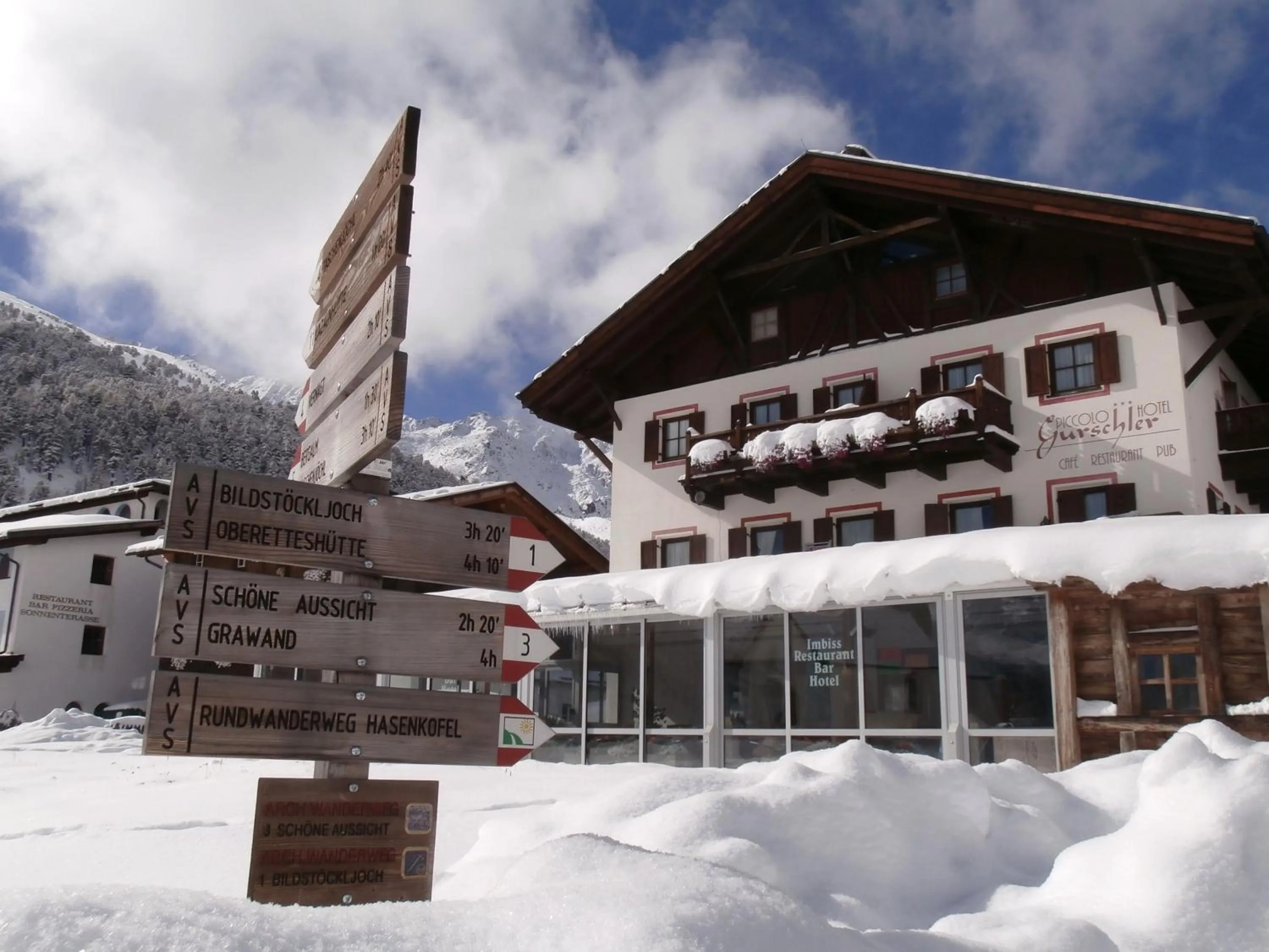 Property building in Piccolo Hotel Gurschler