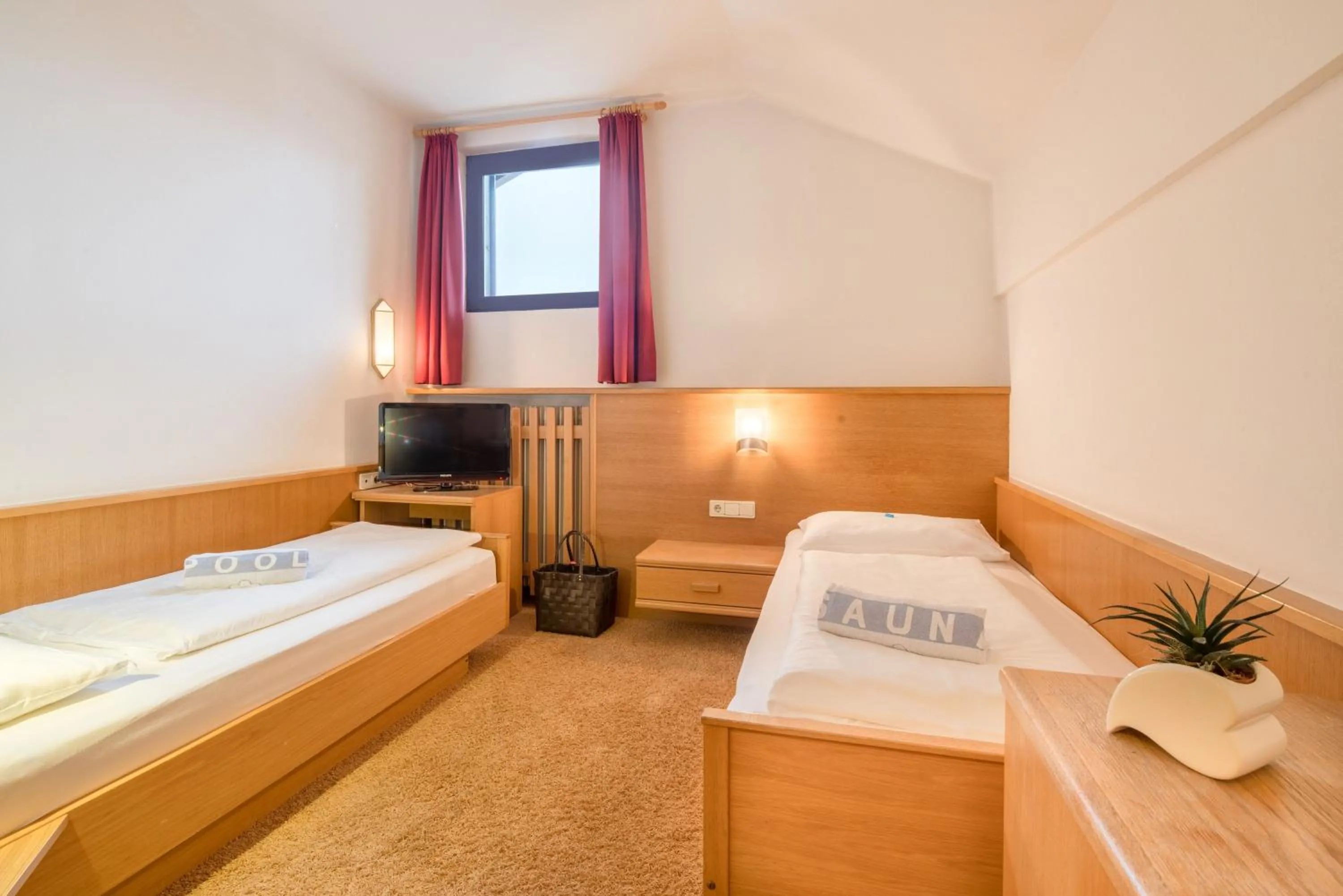 Bed in Piccolo Hotel Gurschler