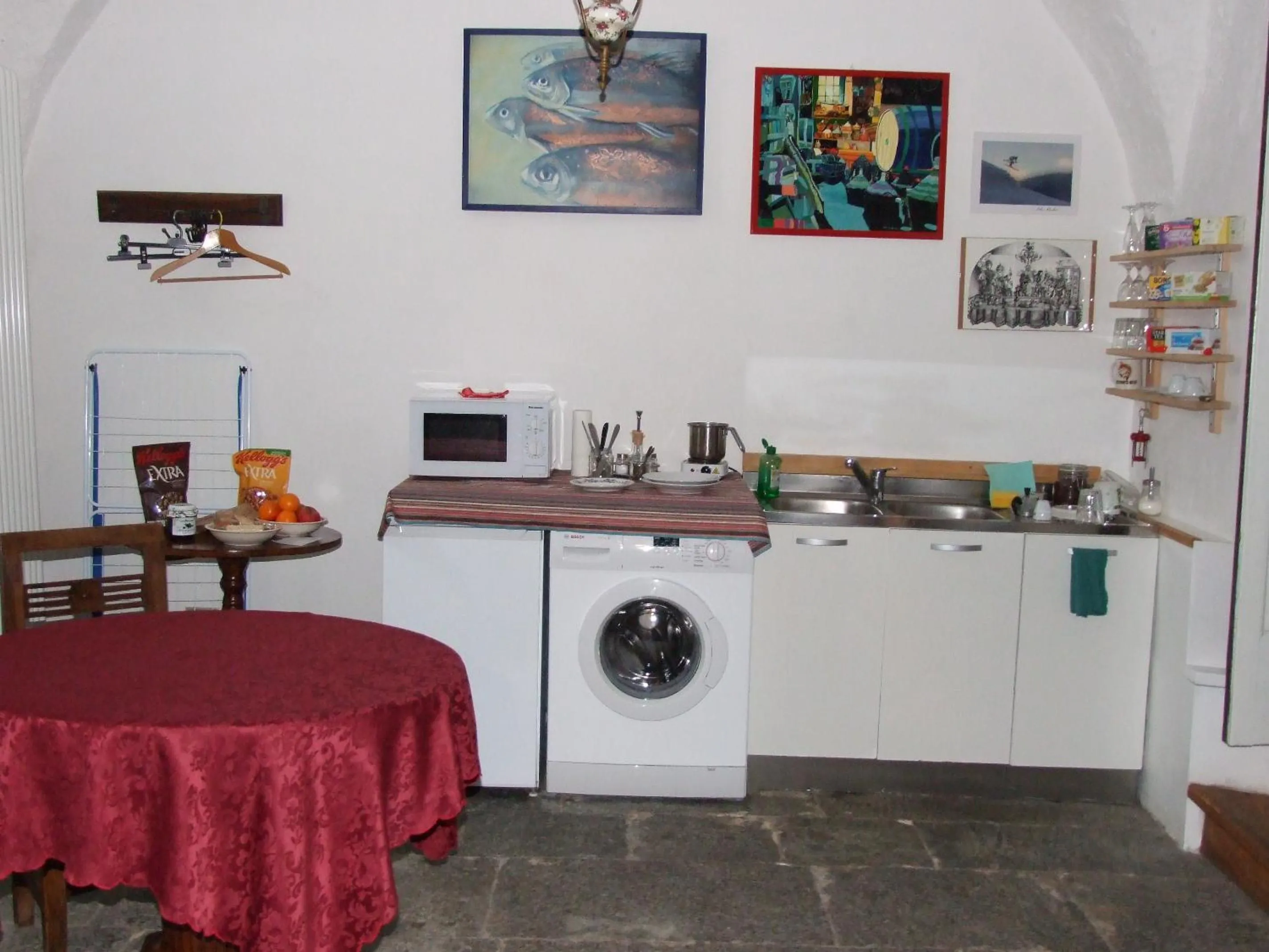 kitchen in La stufa rossa