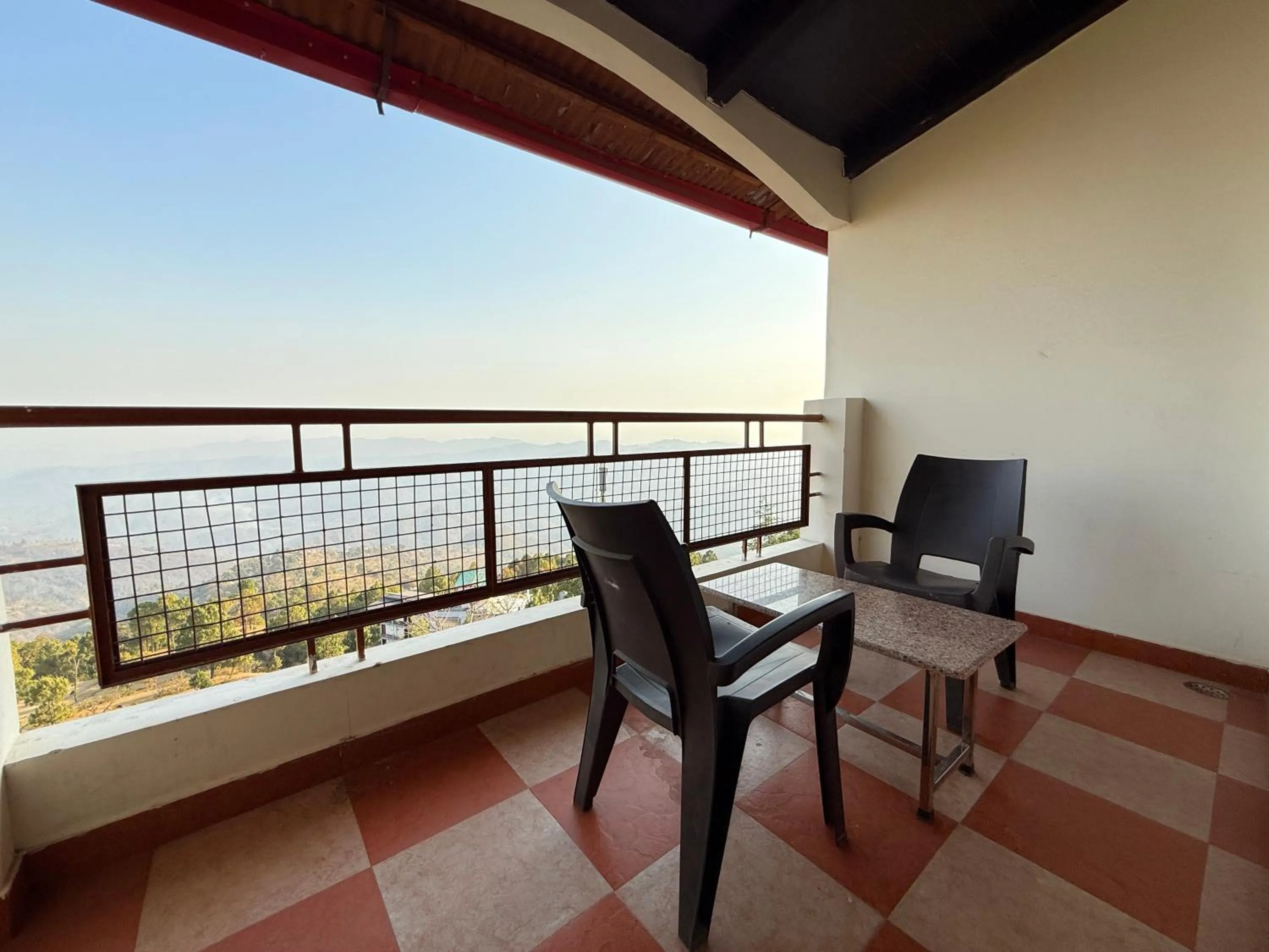 Patio in ECKO Kasang Regency Hill Resort