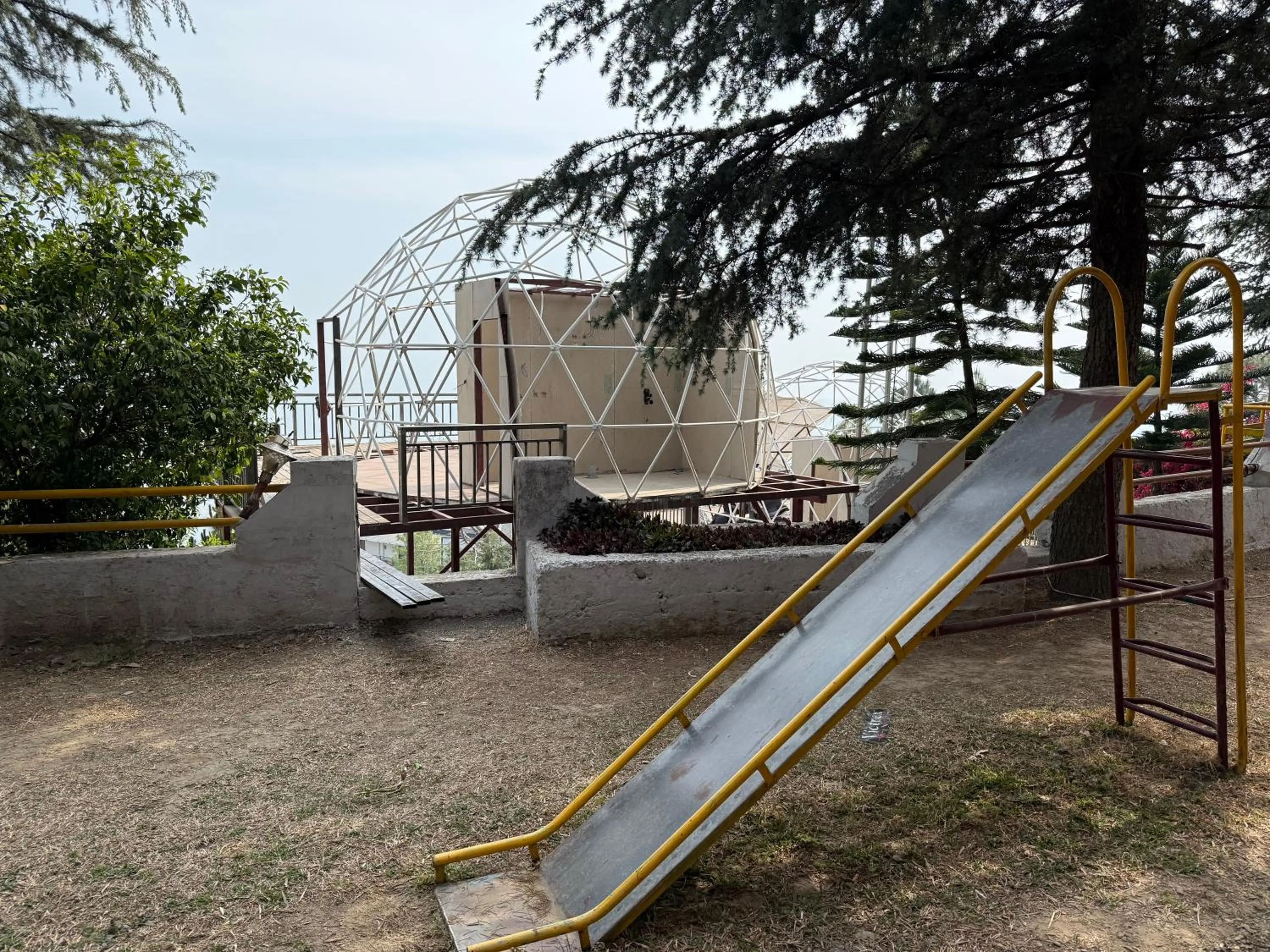 Children play ground in ECKO Kasang Regency Hill Resort