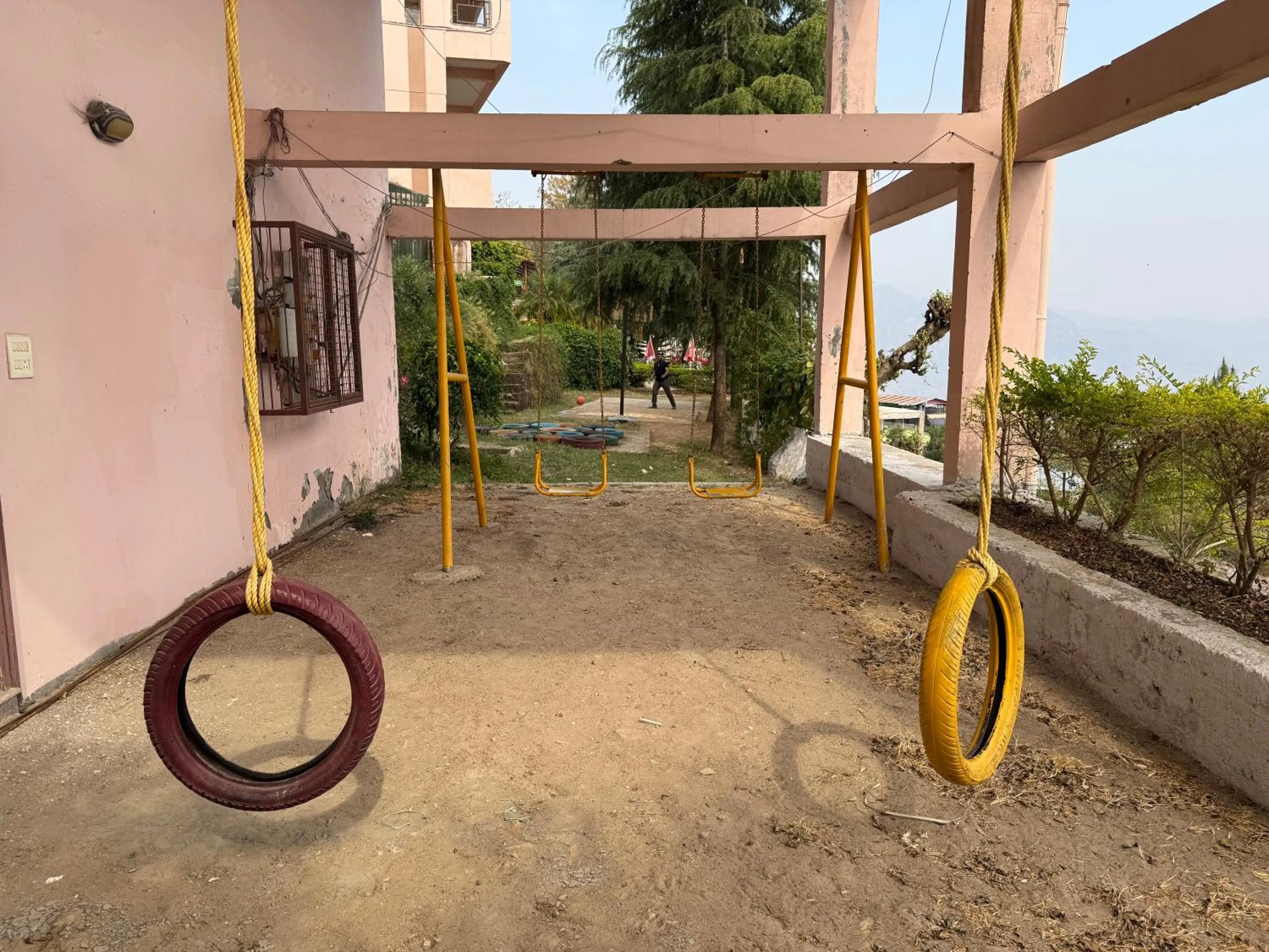 Children play ground in ECKO Kasang Regency Hill Resort