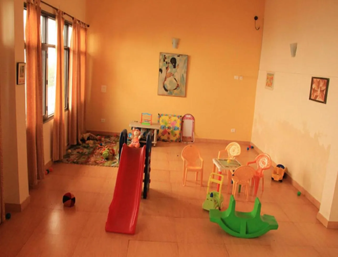 Children play ground in ECKO Kasang Regency Hill Resort