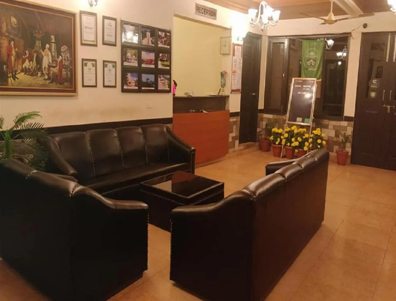 Lobby or reception in ECKO Kasang Regency Hill Resort