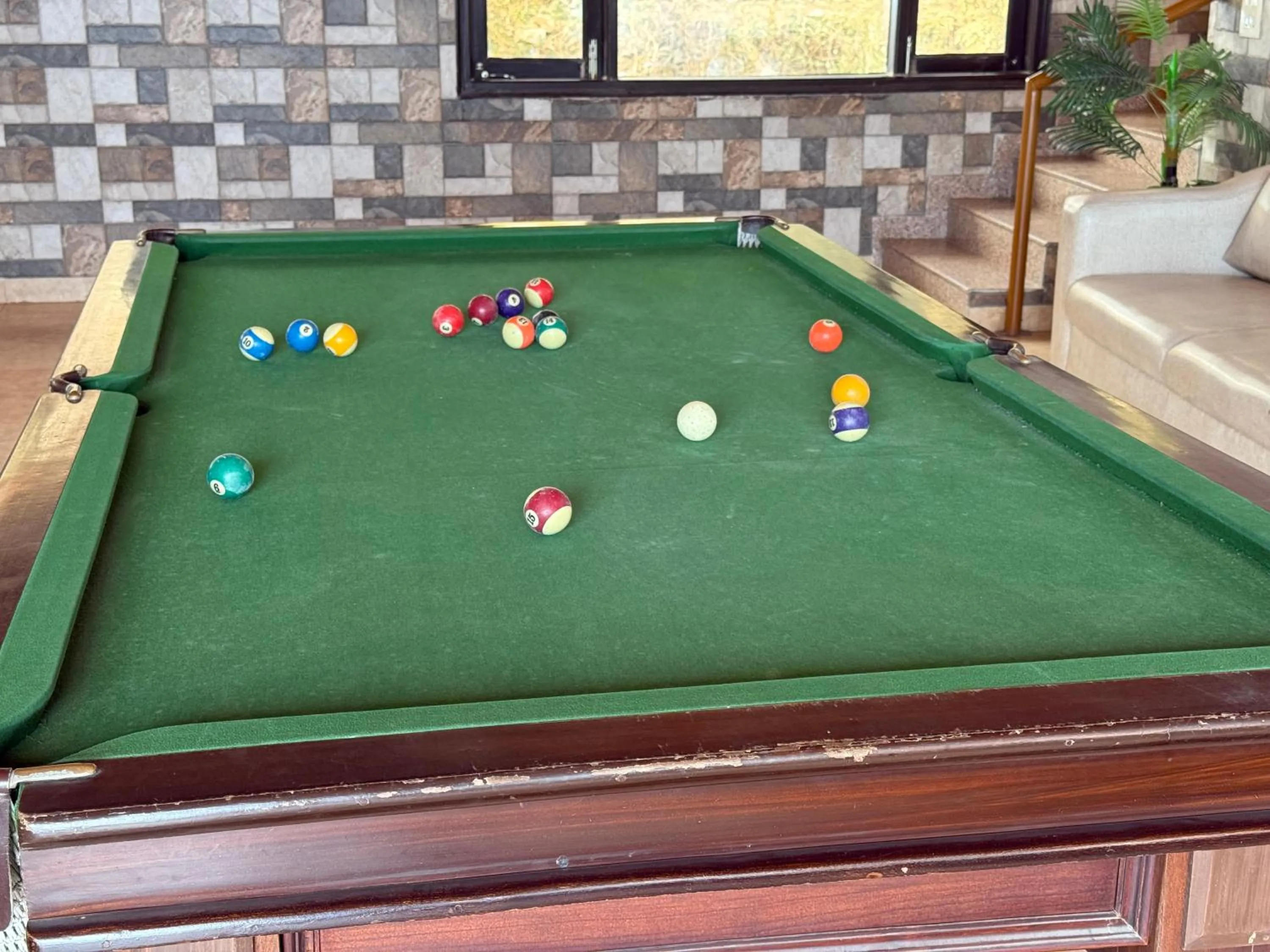 Billiard in ECKO Kasang Regency Hill Resort
