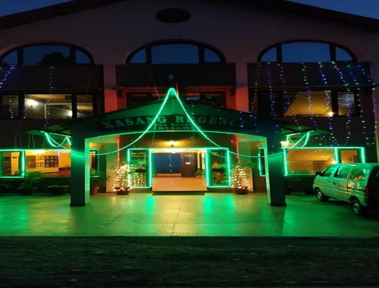 Mountain view in ECKO Kasang Regency Hill Resort