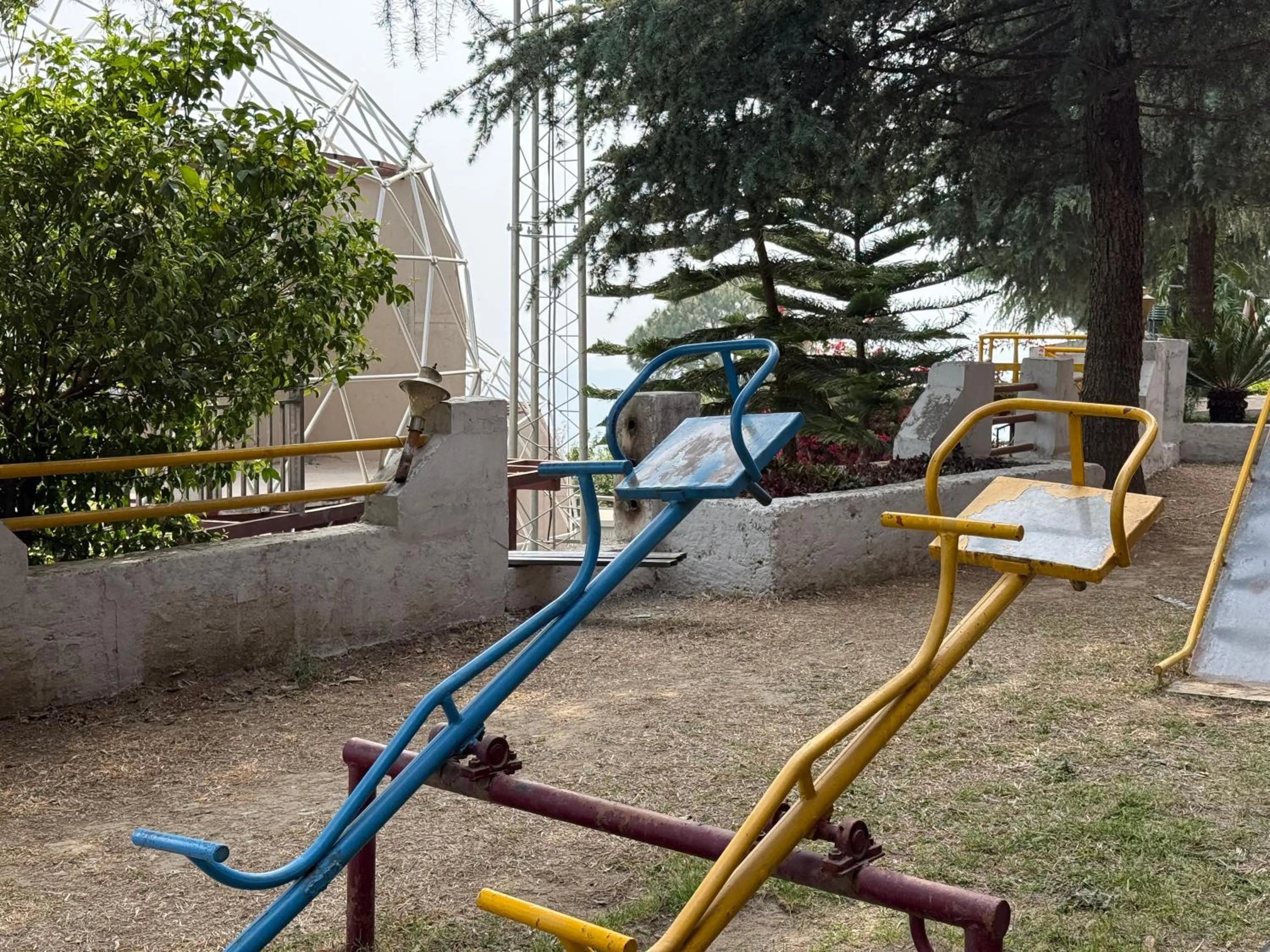 Children play ground in ECKO Kasang Regency Hill Resort
