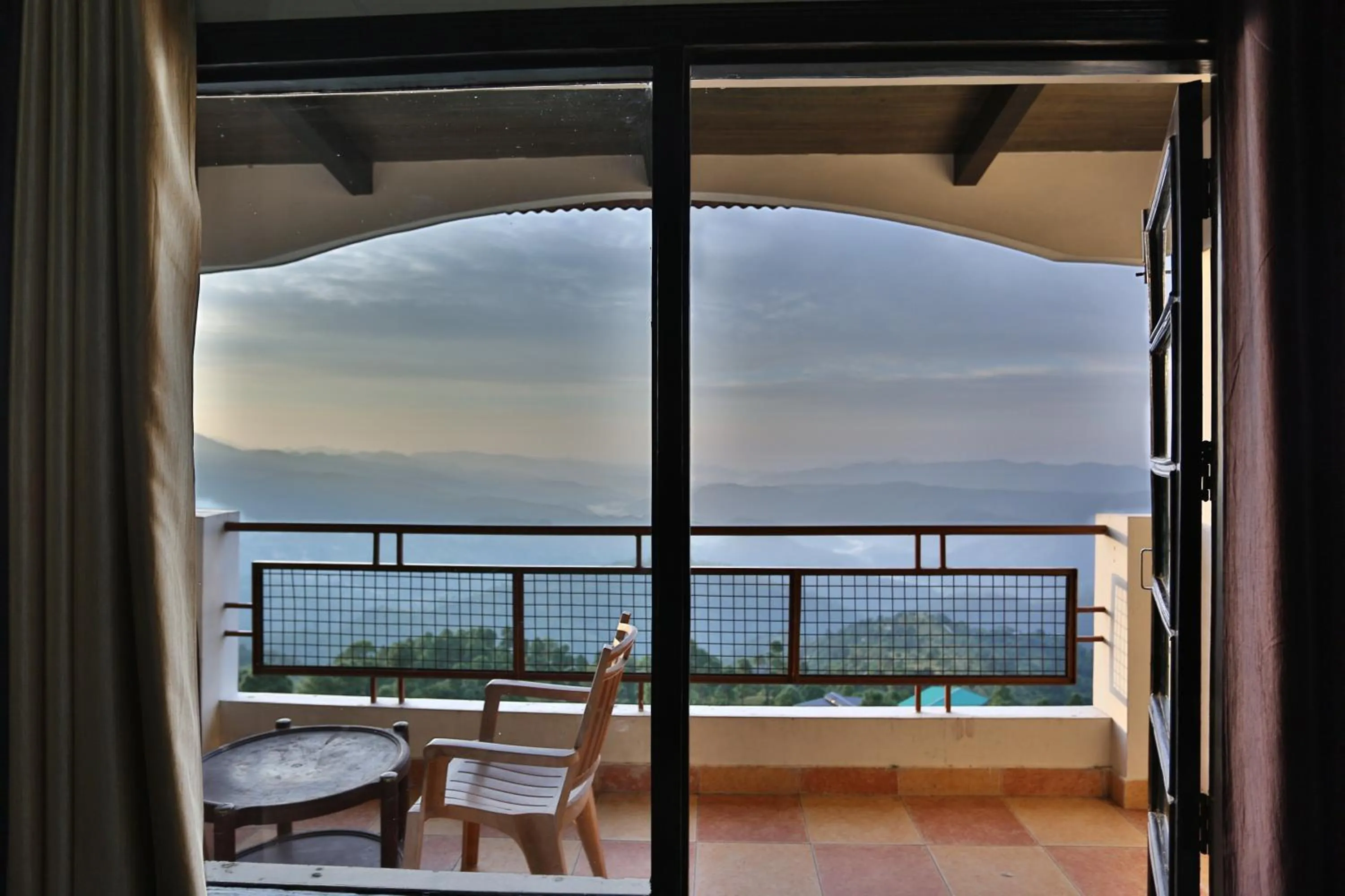 Balcony/Terrace in ECKO Kasang Regency Hill Resort