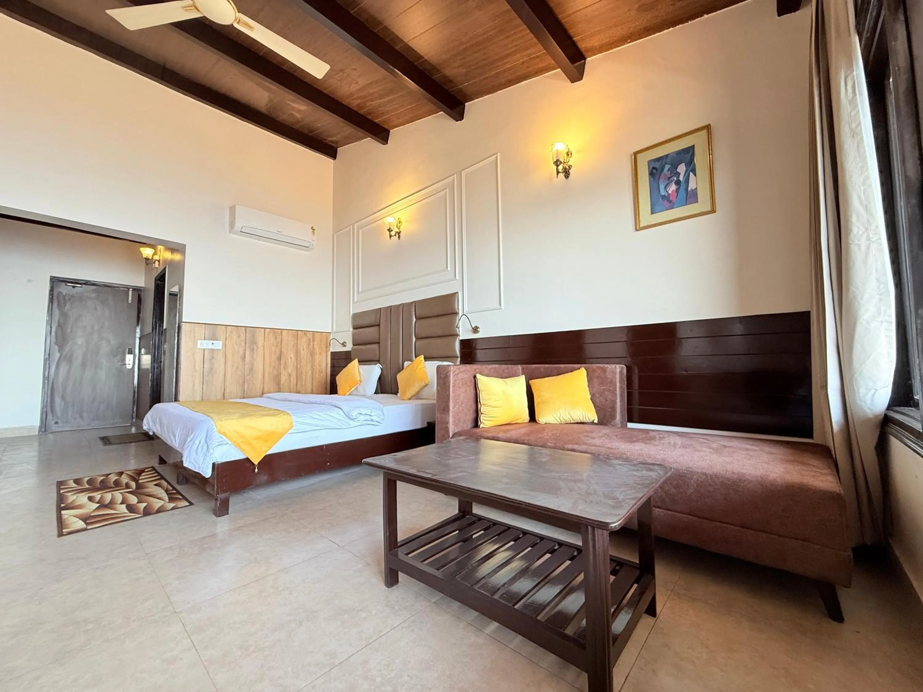 Photo of the whole room, Bed in ECKO Kasang Regency Hill Resort