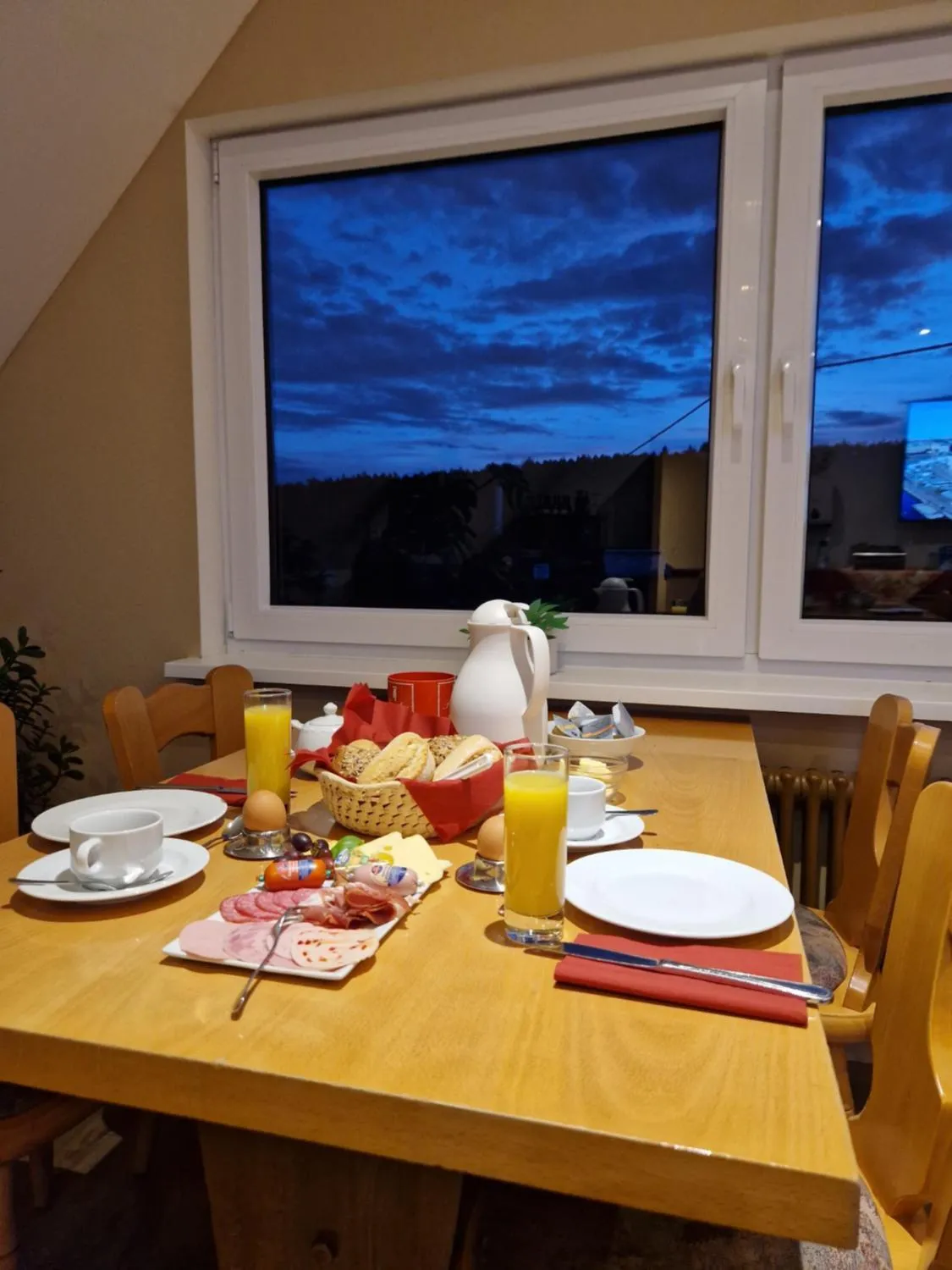 Dining area in Hotel Platzhirsch