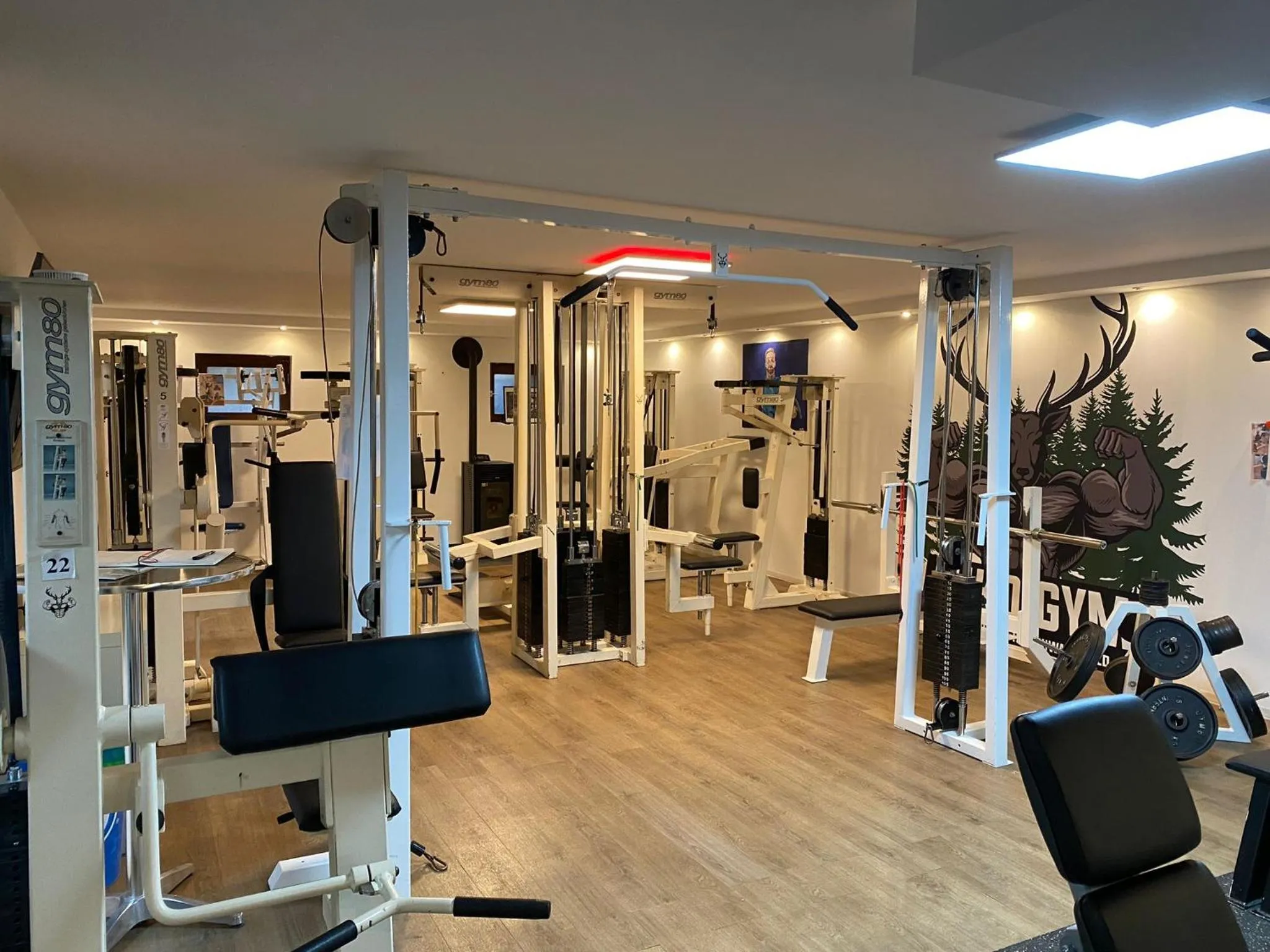 Fitness centre/facilities in Hotel Platzhirsch