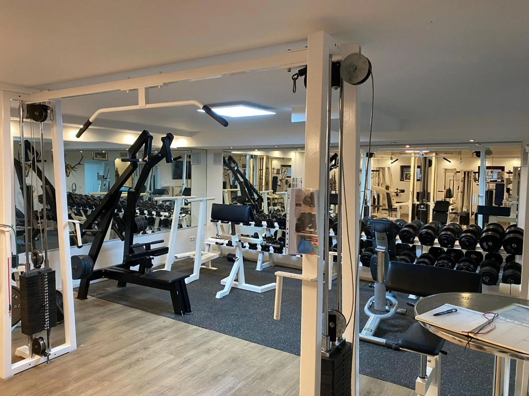 Fitness centre/facilities in Hotel Platzhirsch