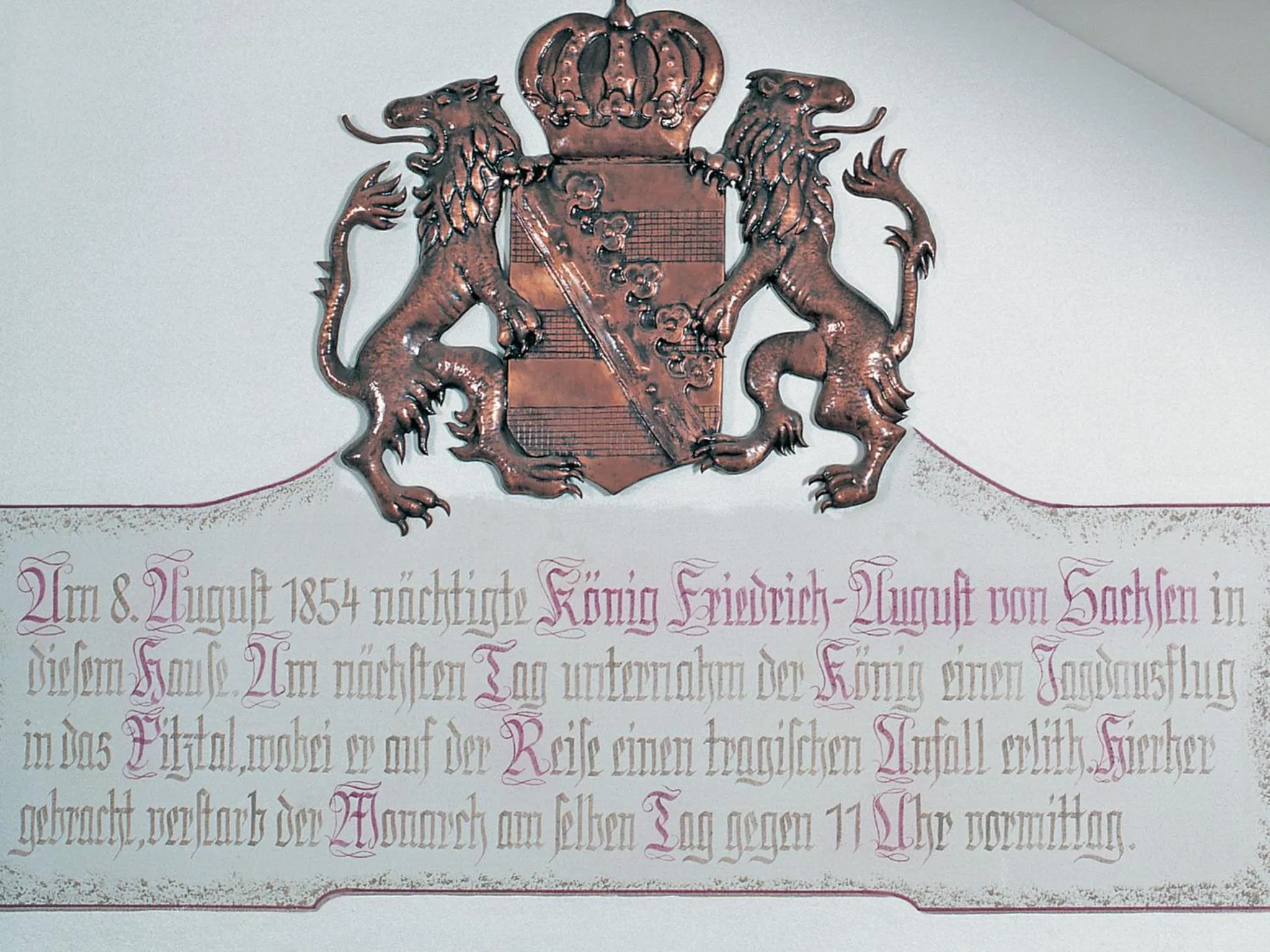 Decorative detail in Hotel Gasthof Neuner