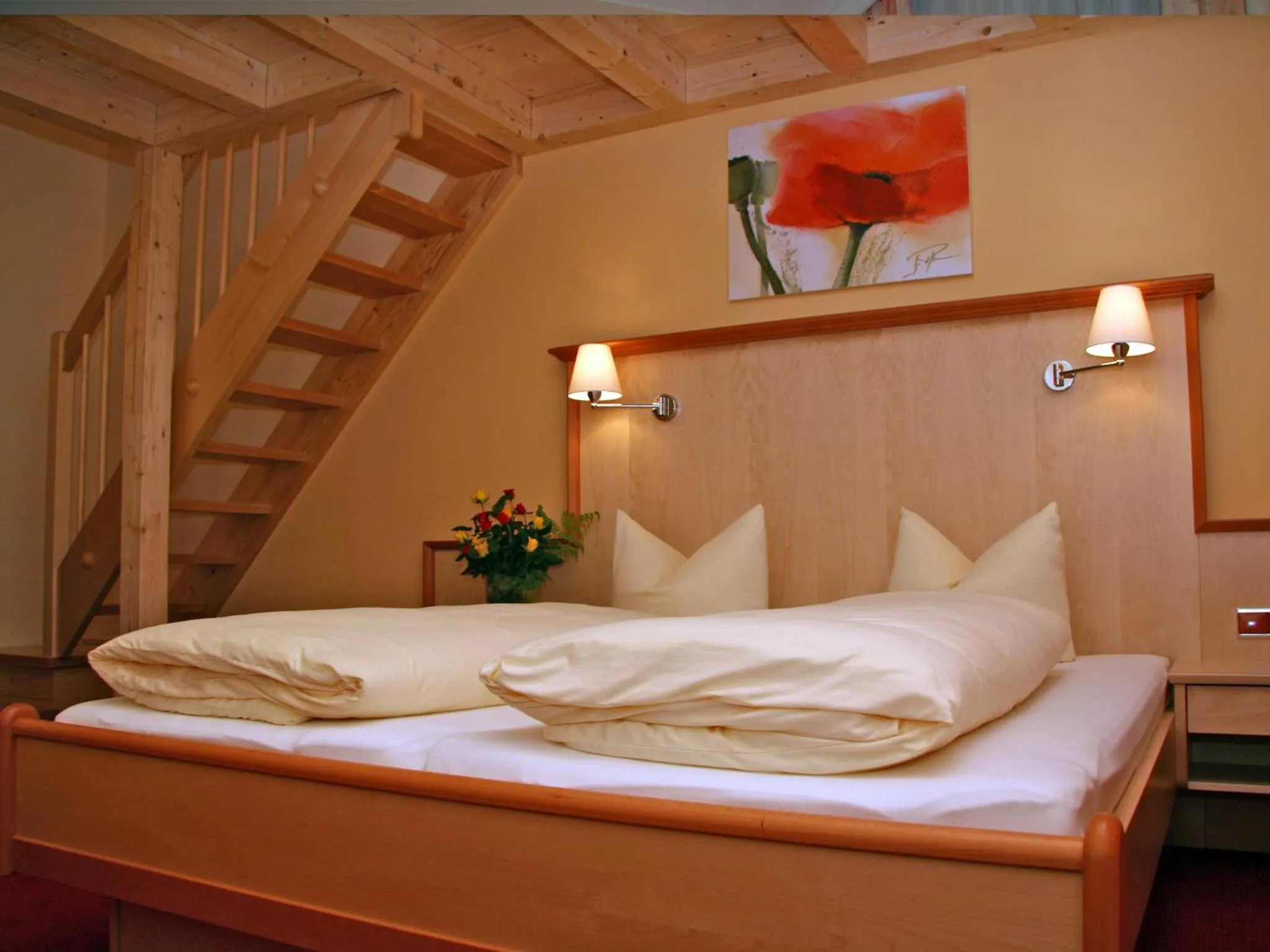 Bed in Hotel Gasthof Neuner
