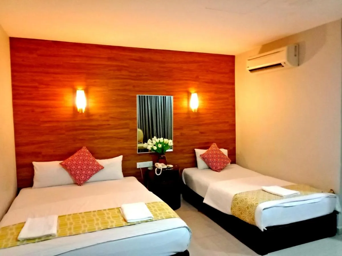 Bed in Eazy Hotel at Ampang