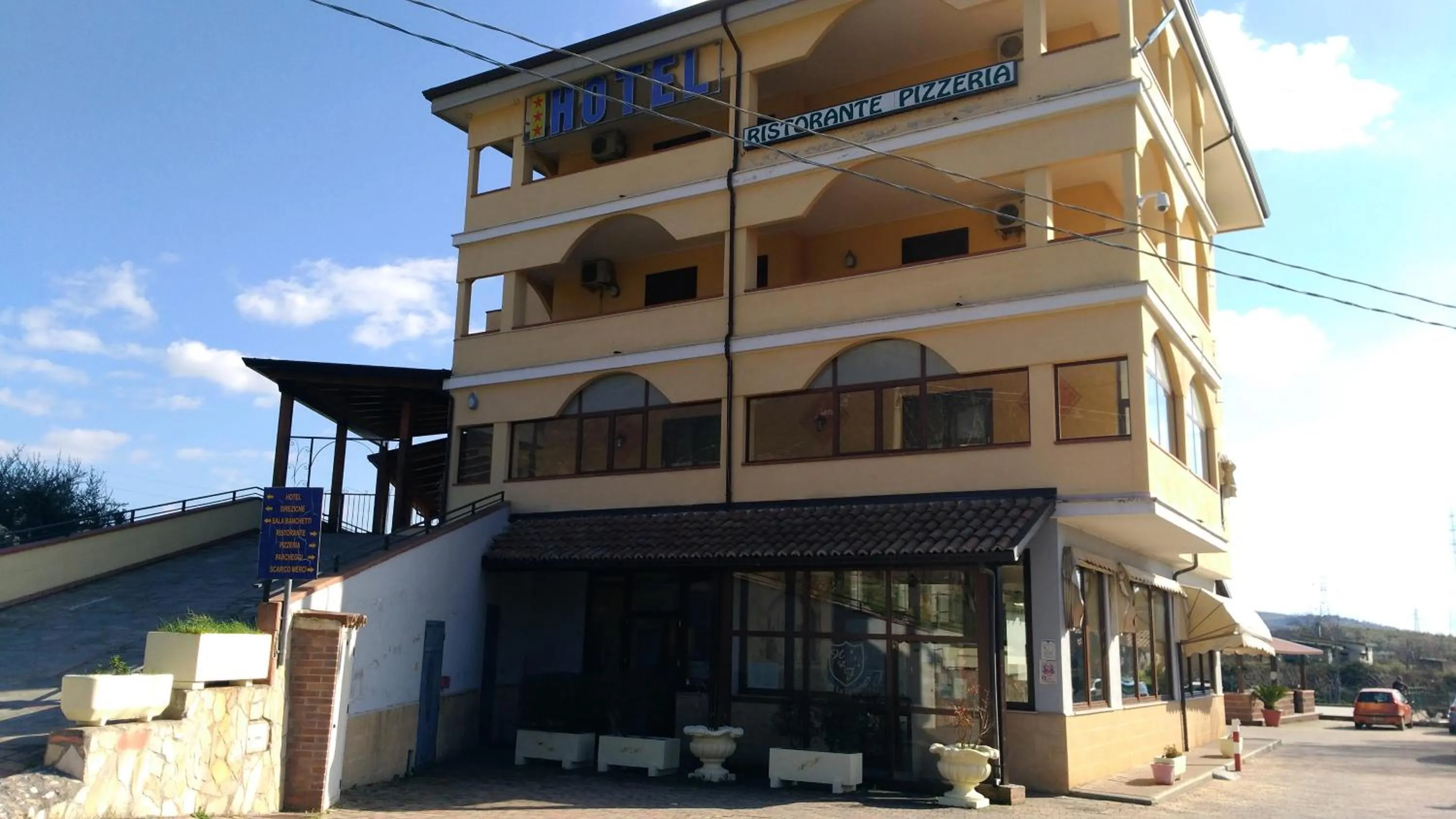 Property building in Hotel La Falconara
