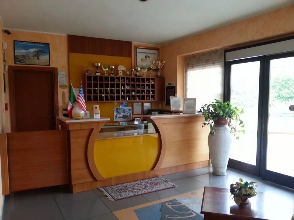 Lobby or reception in Hotel La Falconara