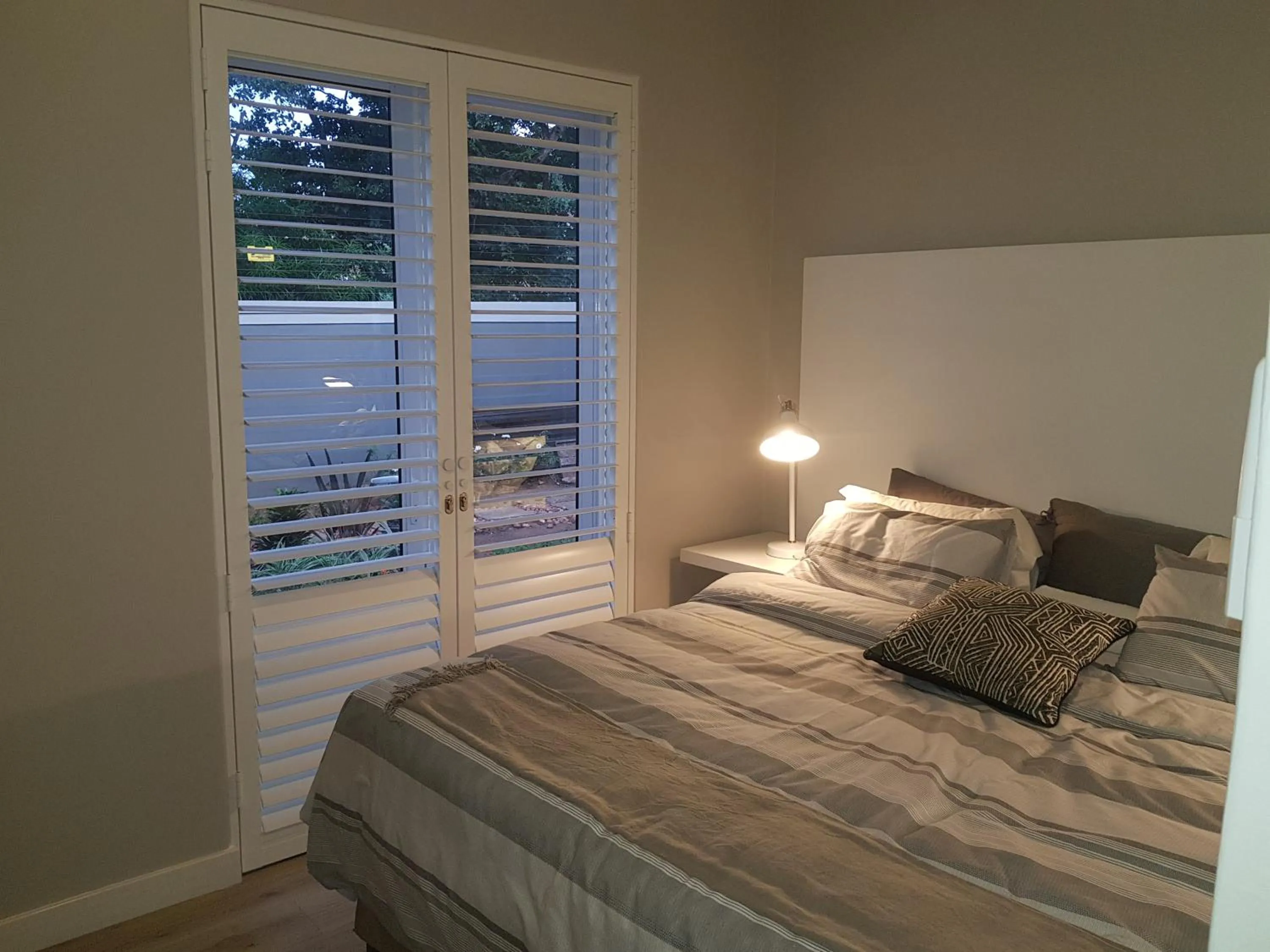 Bed in Umhlanga Lodge