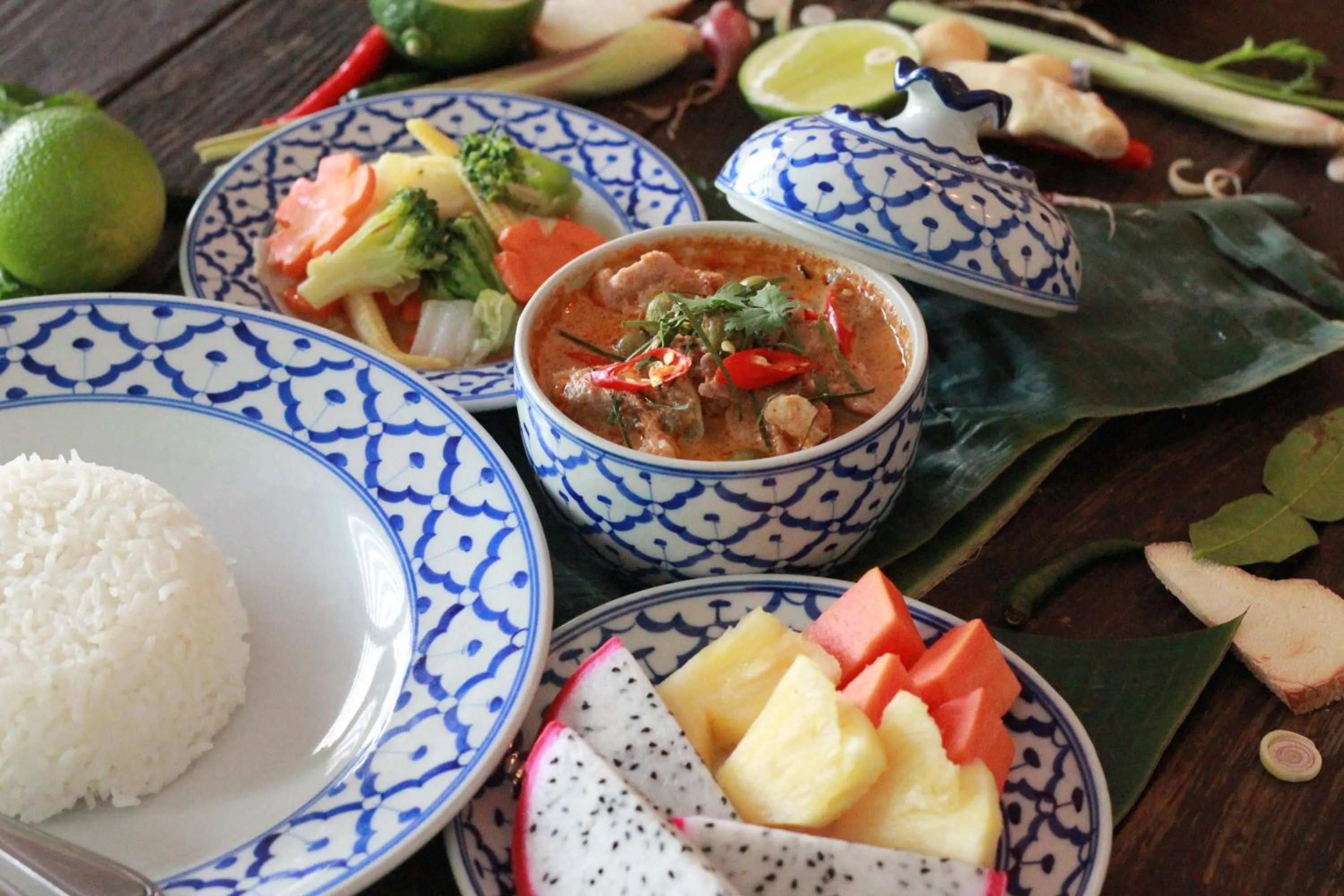 Asian breakfast in UD Capital Hotel