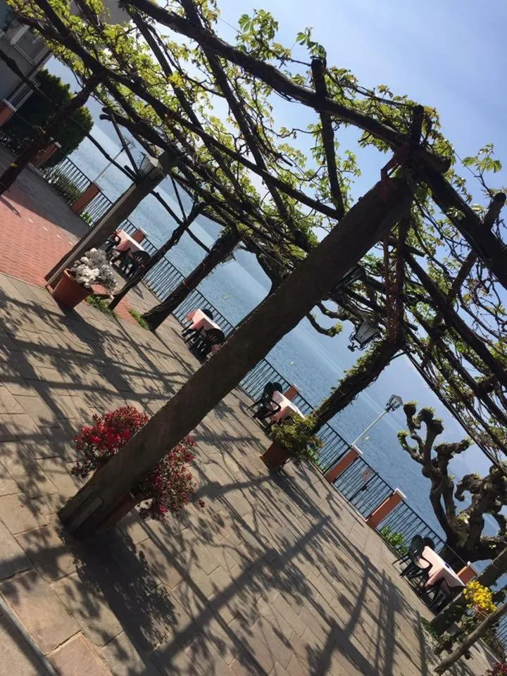 Garden view in Albergo Riva