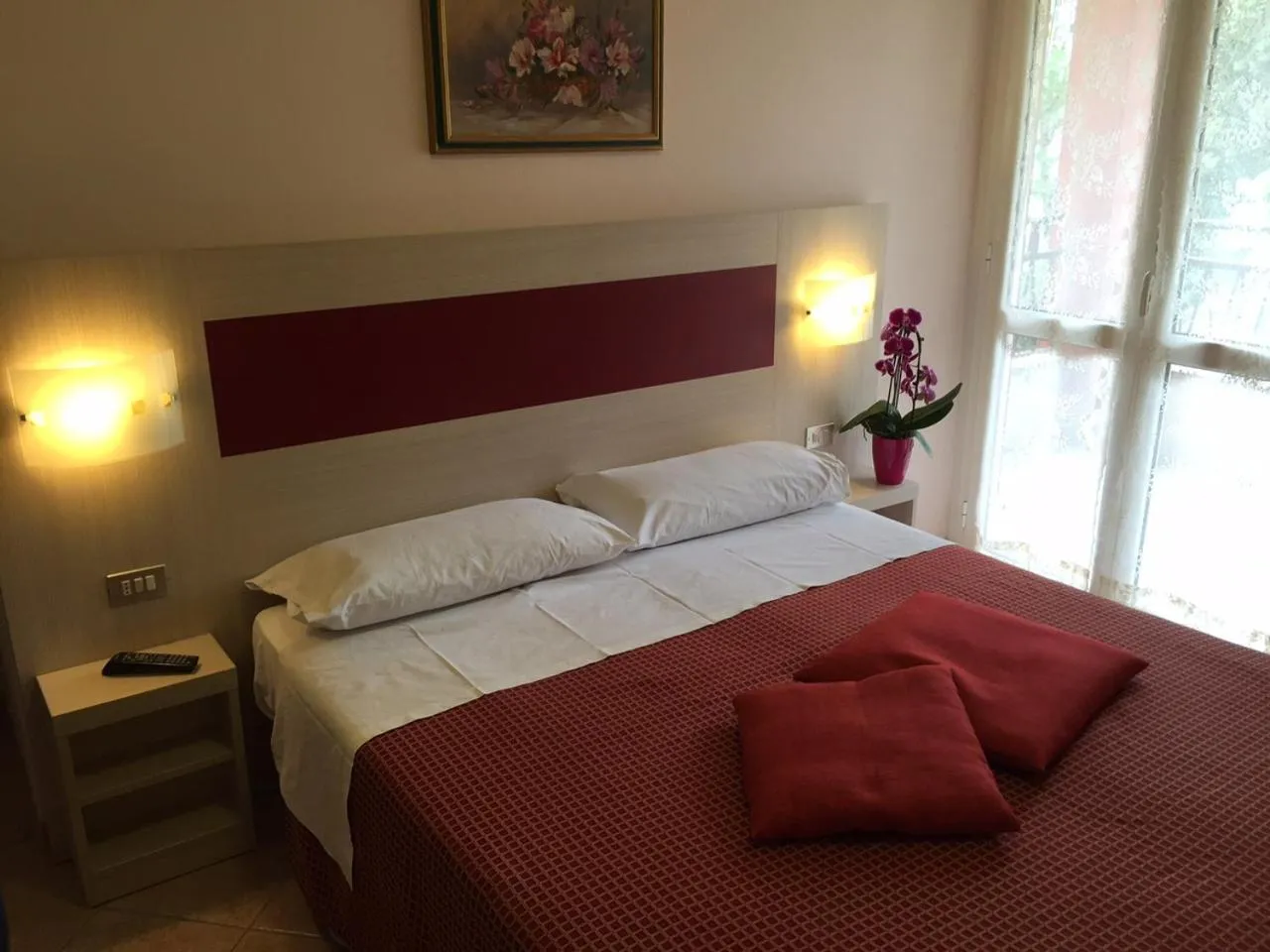 Bedroom in Albergo Riva