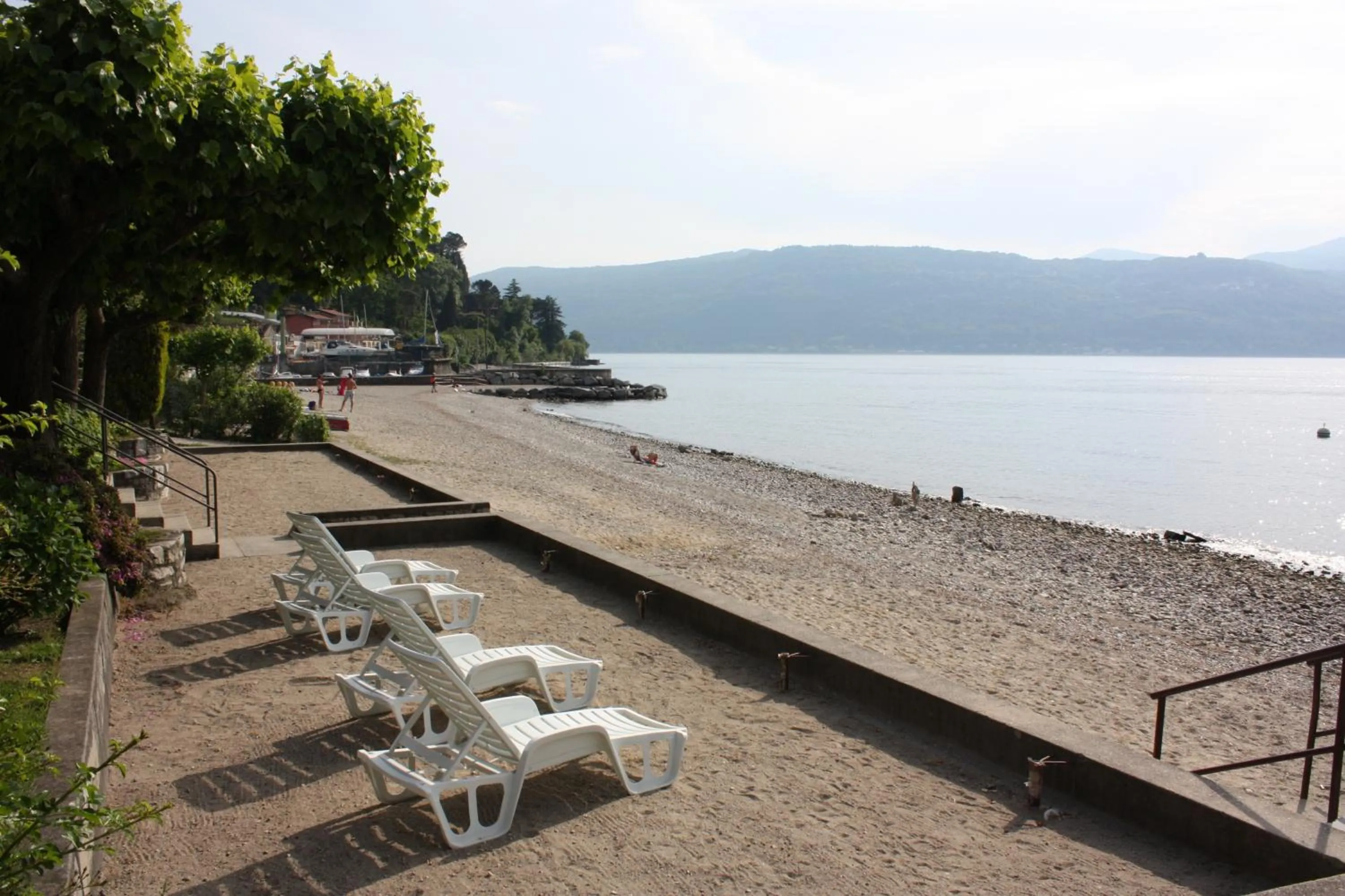 Beach in Albergo Riva