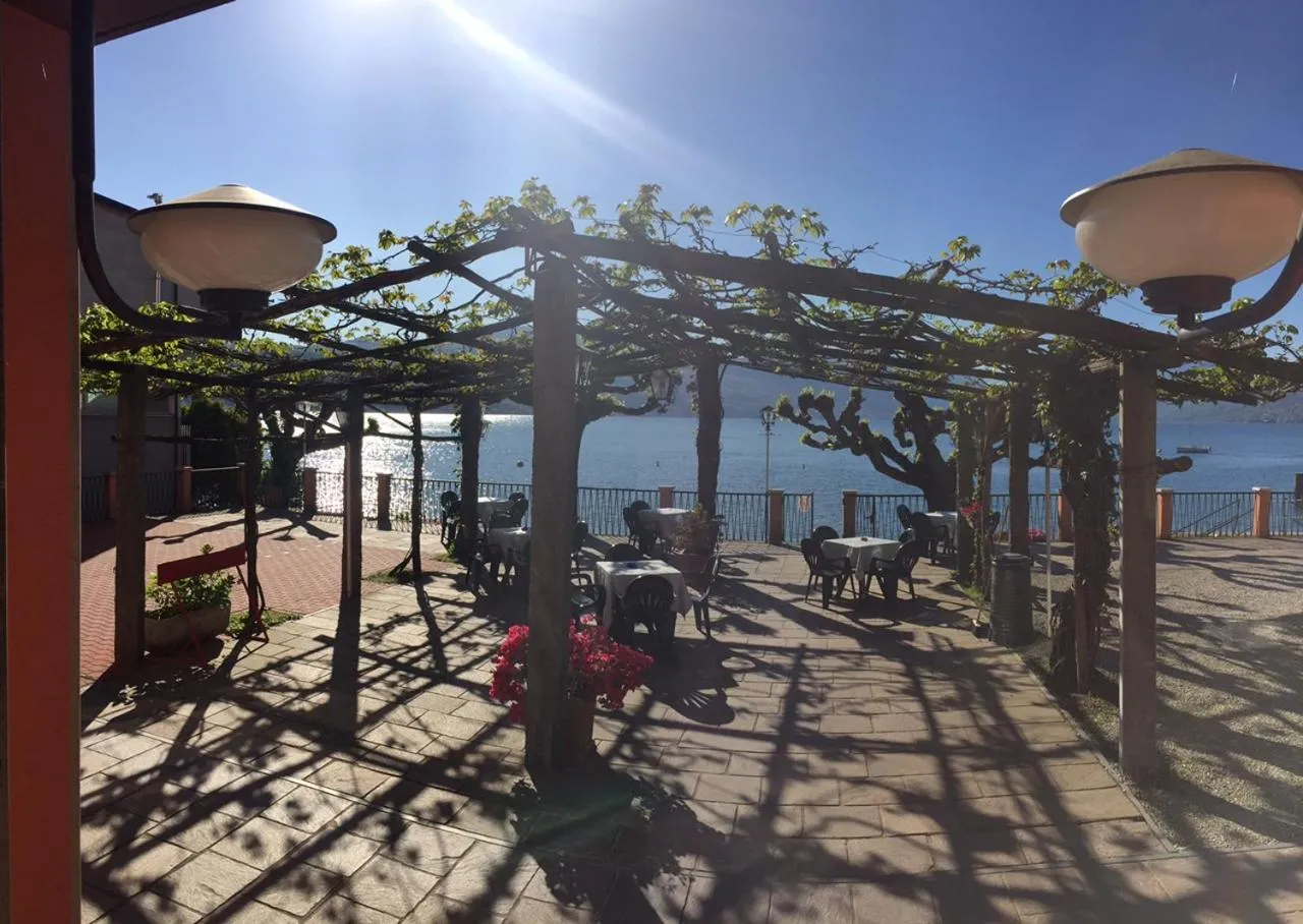 Decorative detail in Albergo Riva