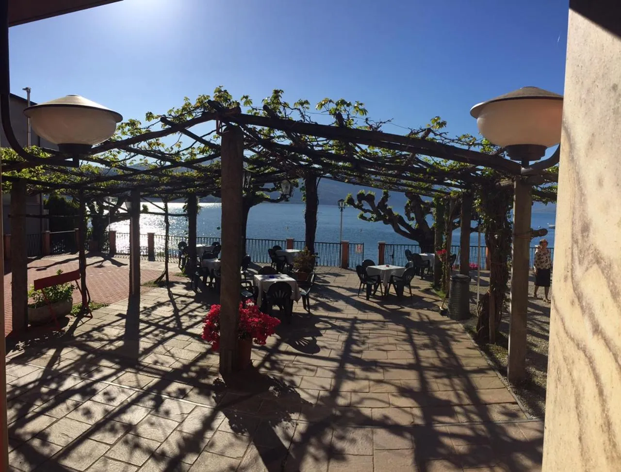 Decorative detail in Albergo Riva