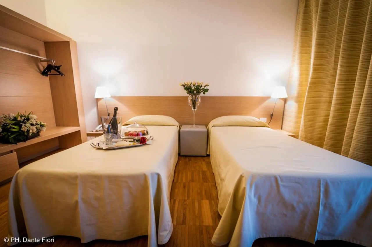 Bed in Schio Hotel
