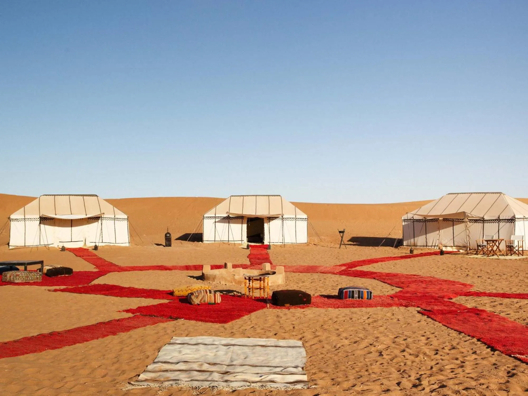 Facade/entrance in Nubia Luxury Camp Erg Chegaga