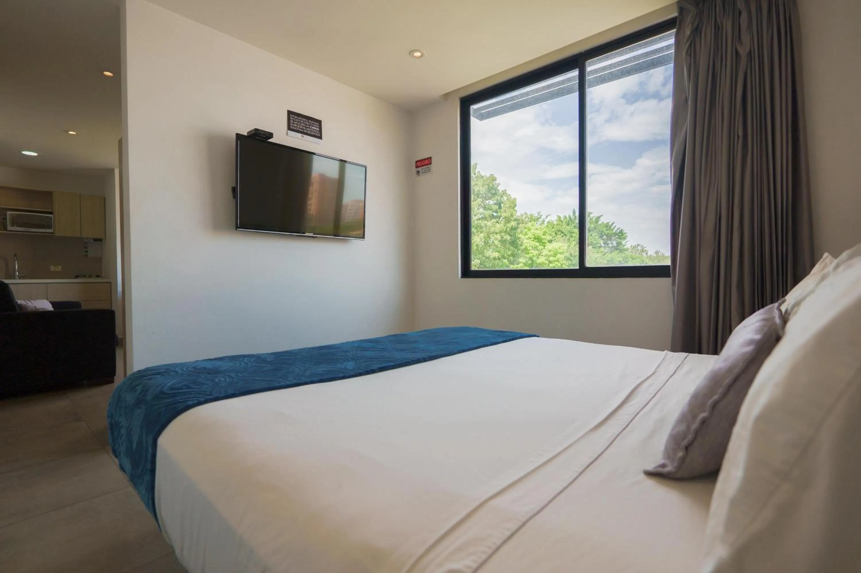 Bed in Antope - Apartaestudios