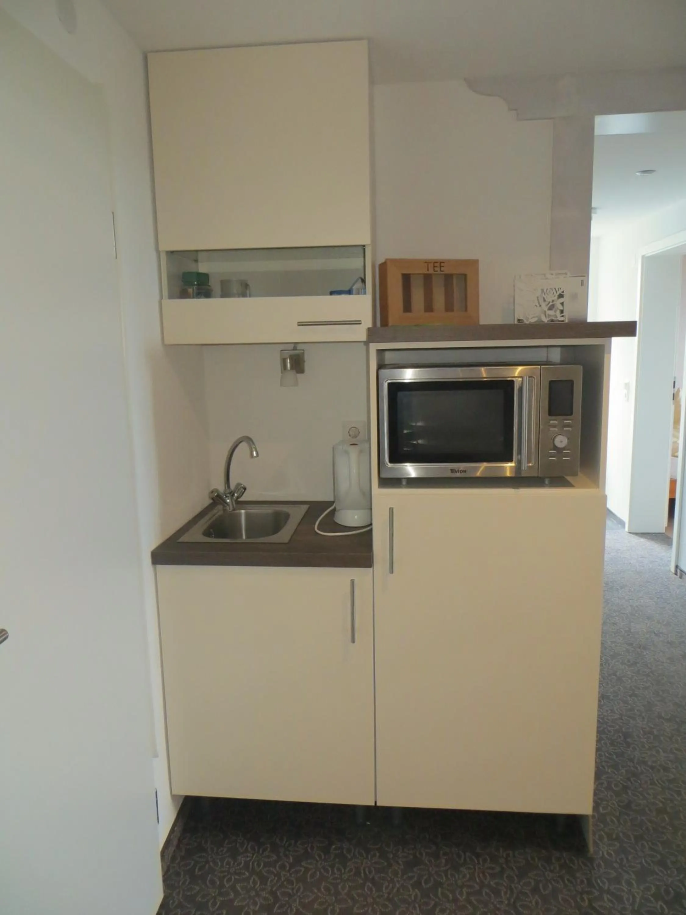 Kitchen or kitchenette in Pension Kramer