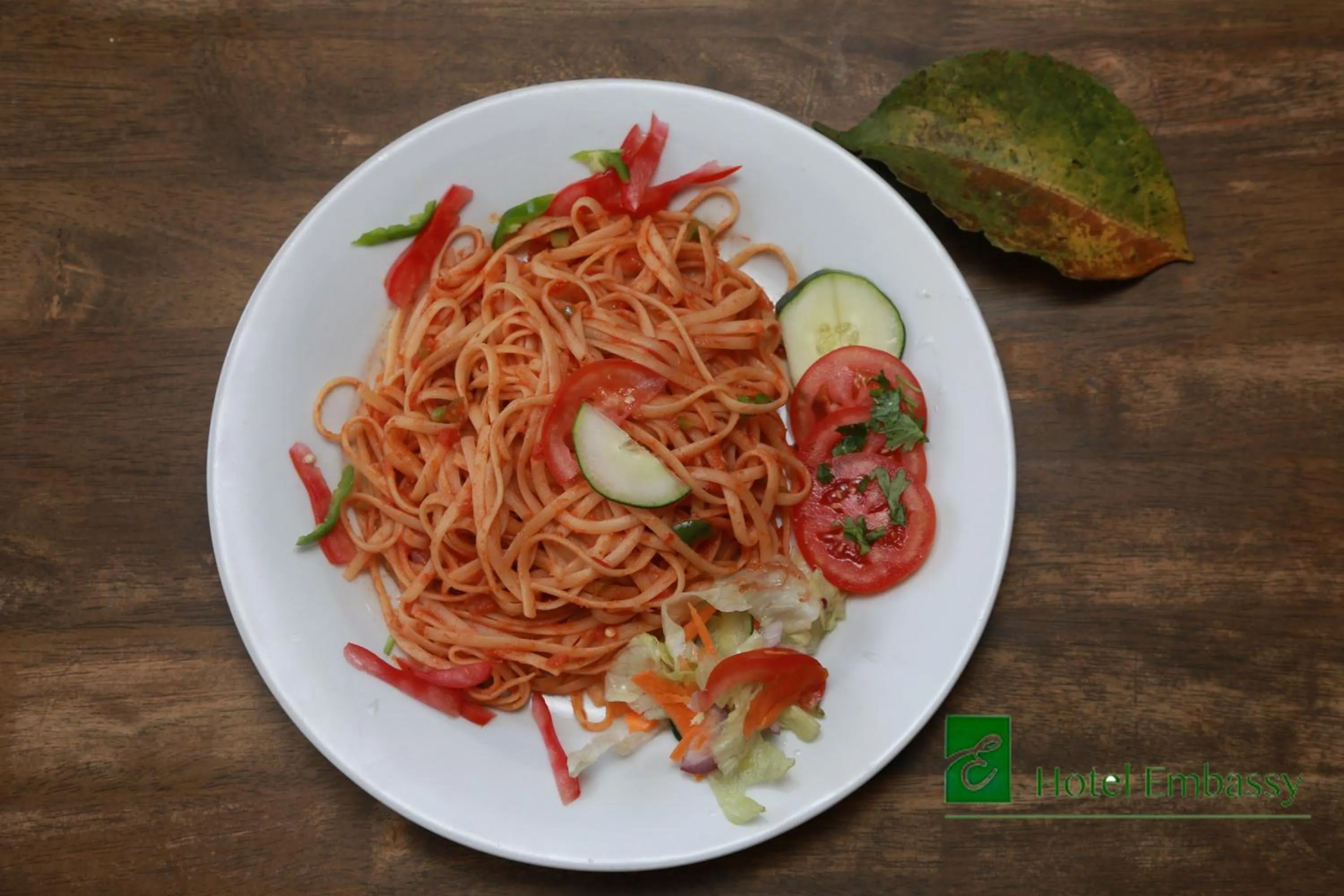 Food and drinks in Hotel Embassy