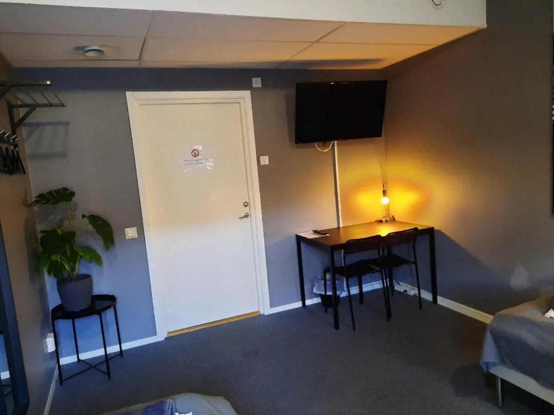 Bed in Vandrarhem Uppsala - Portalgatan