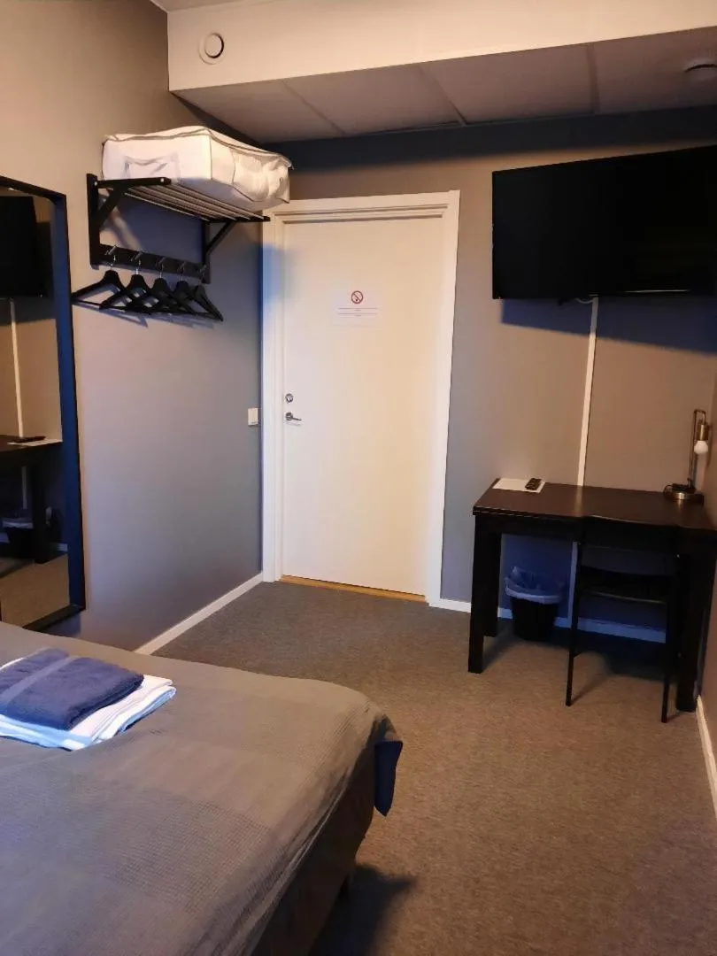 Bed in Vandrarhem Uppsala - Portalgatan