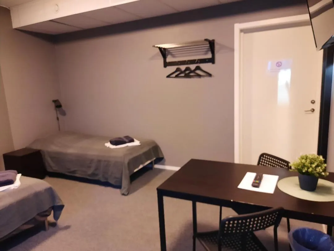 Bed in Vandrarhem Uppsala - Portalgatan