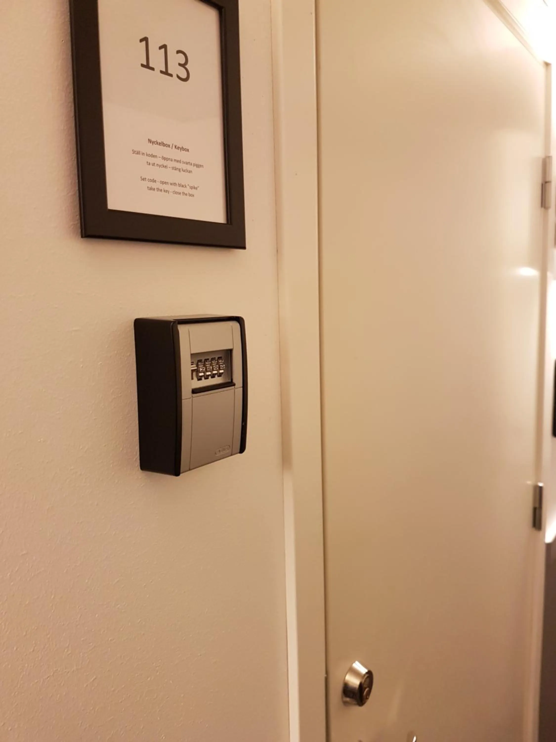 locker in Apartments Uppsala - Portalgatan