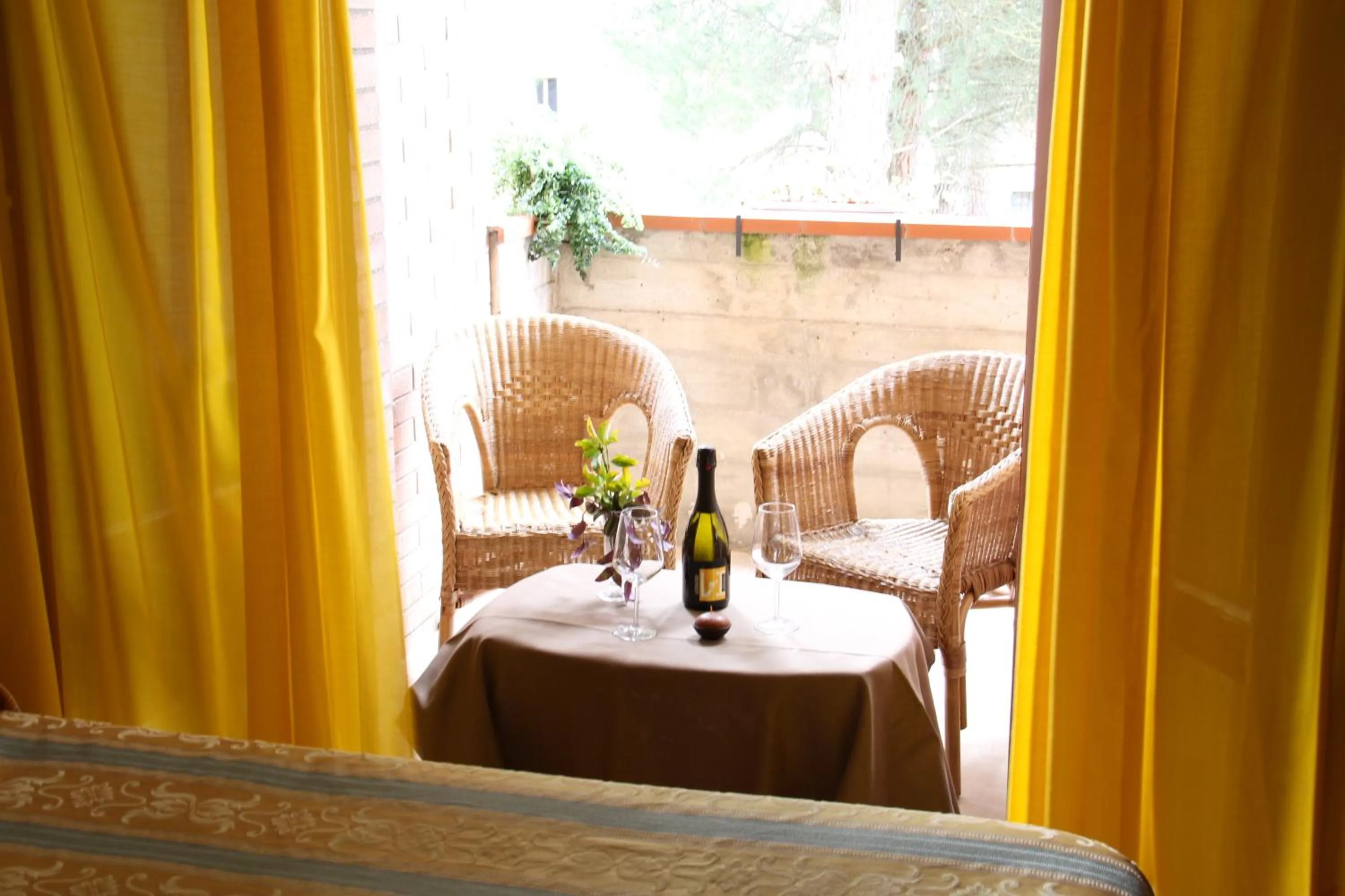 Balcony/Terrace in Hotel I Platani