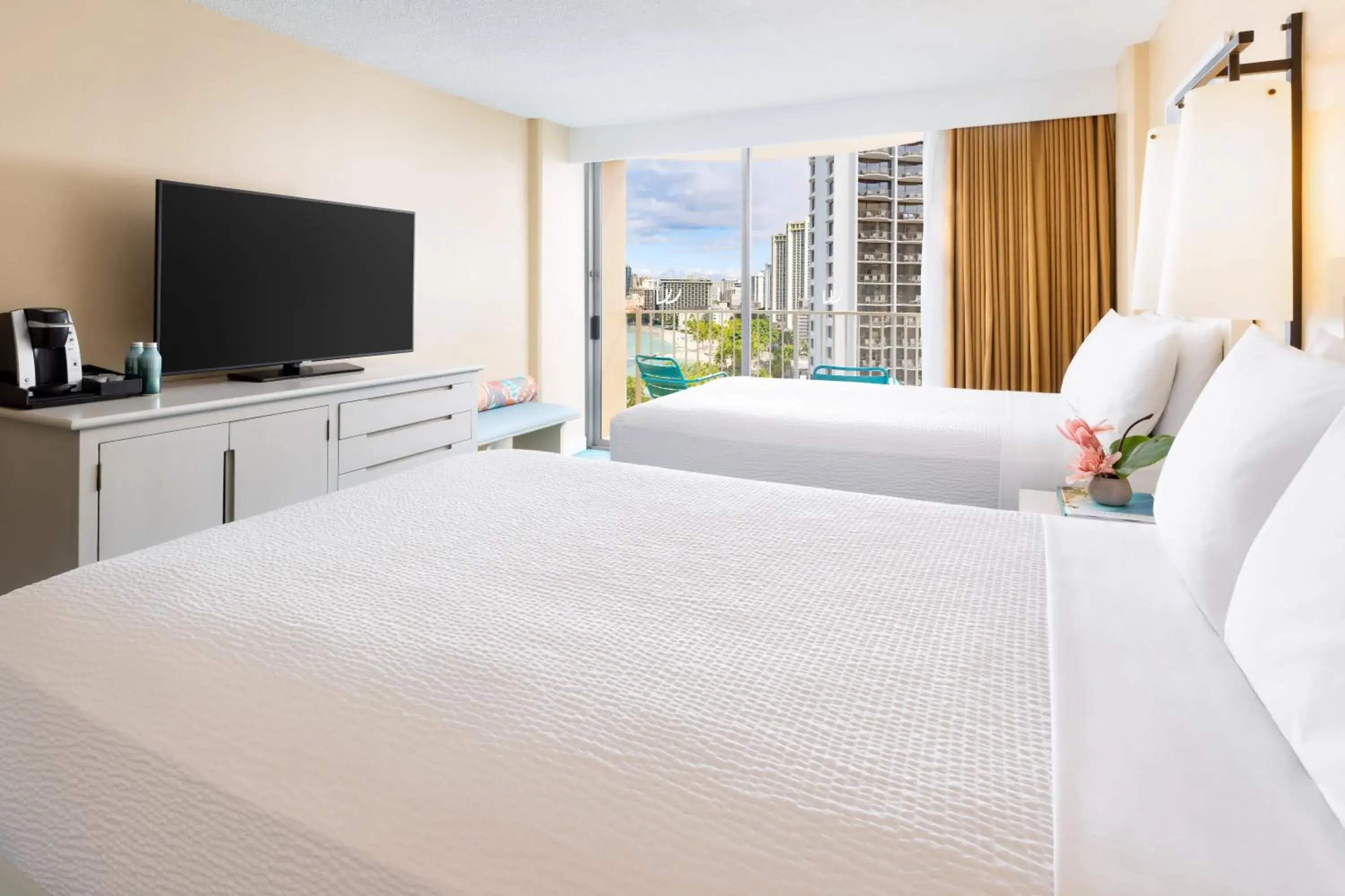 Double Room with Ocean View in The Twin Fin Hotel Double Room with Ocean View in The Twin Fin Hotel