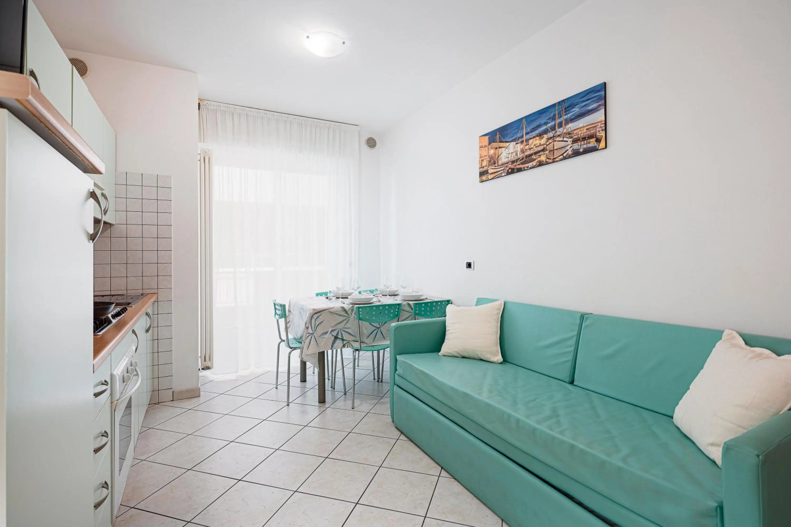 Kitchen or kitchenette in Residenza Raggio