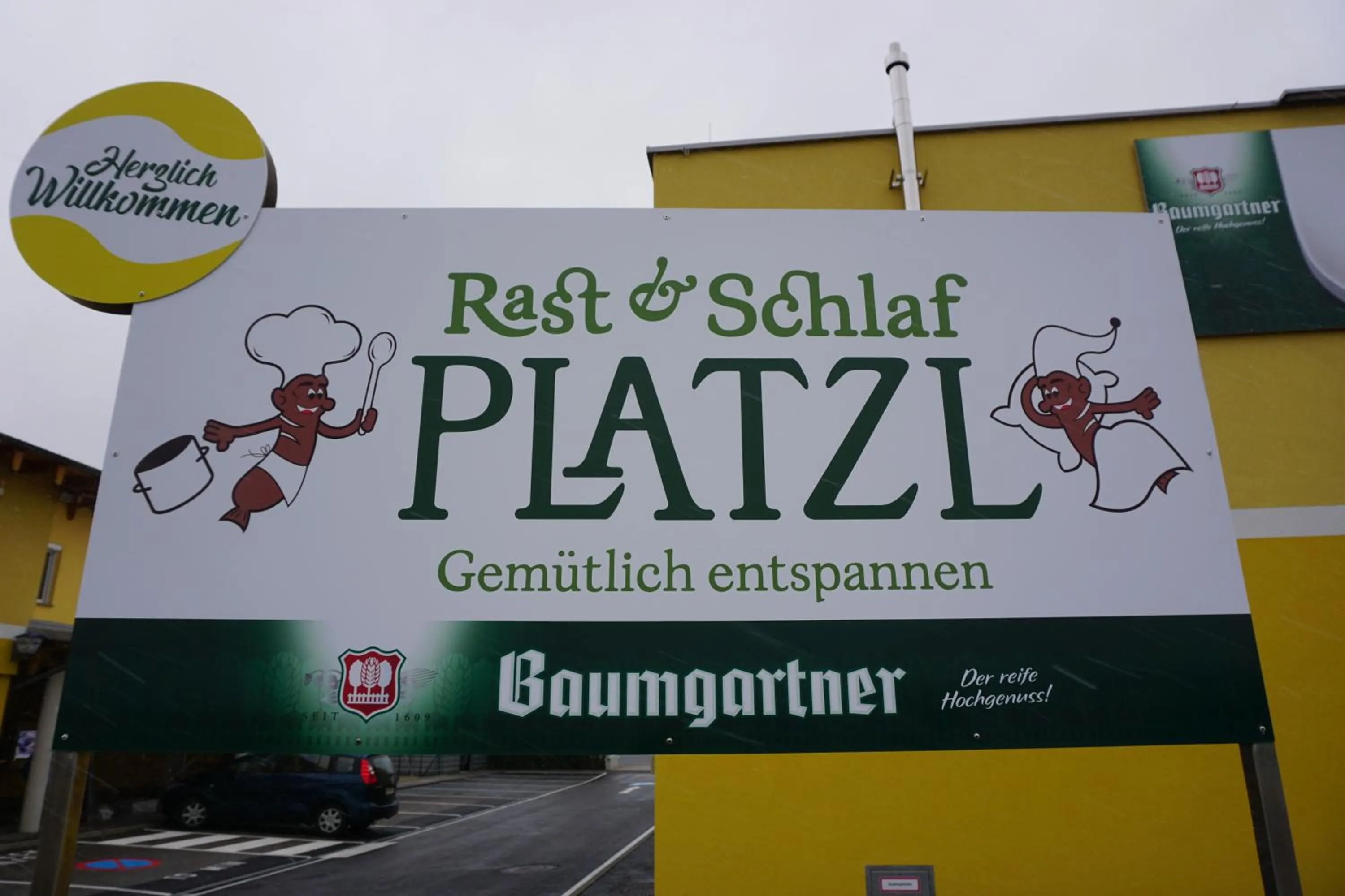 Logo/Certificate/Sign in Schlafplatzl