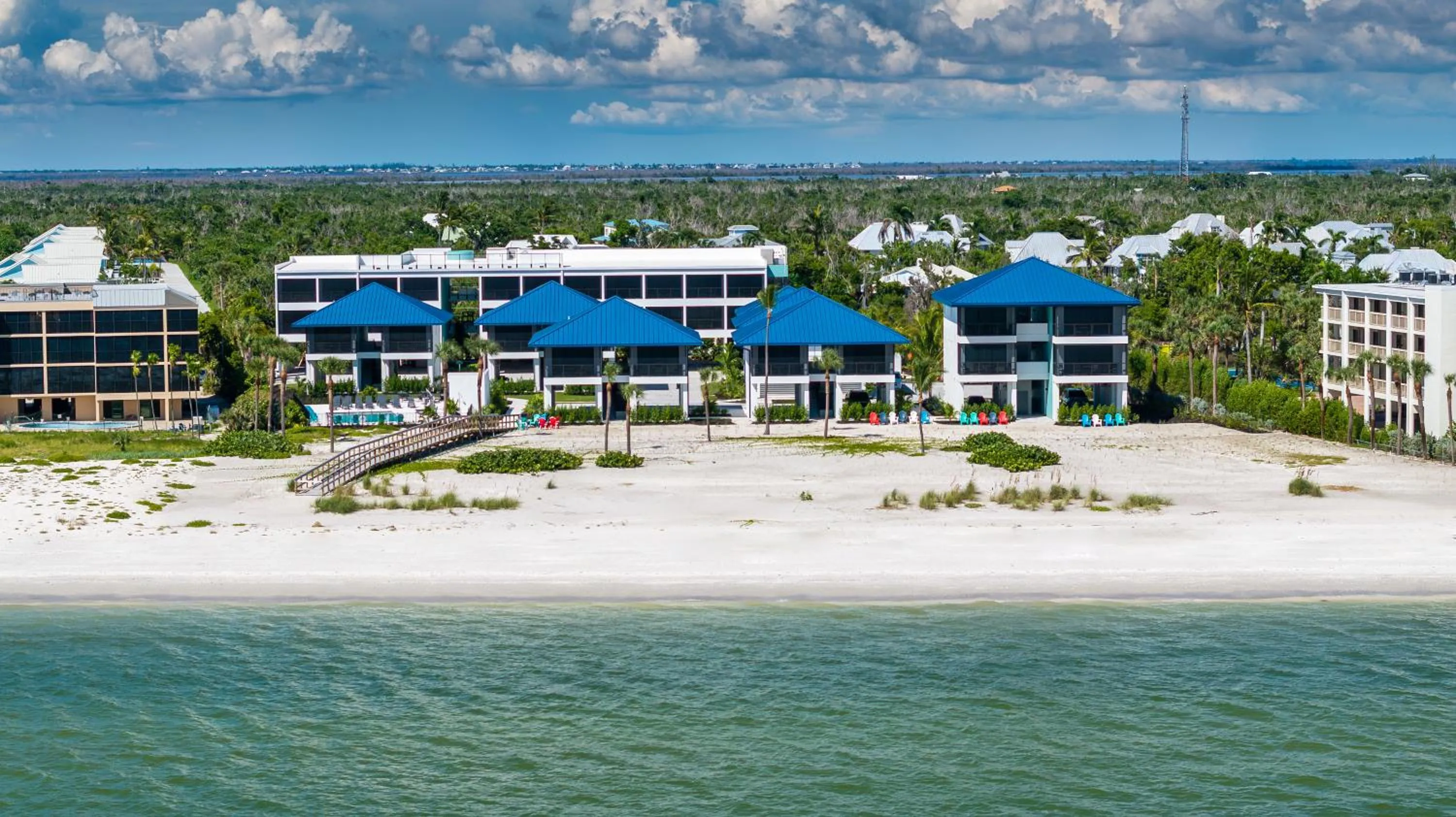 Property building in Shalimar Beach Resort