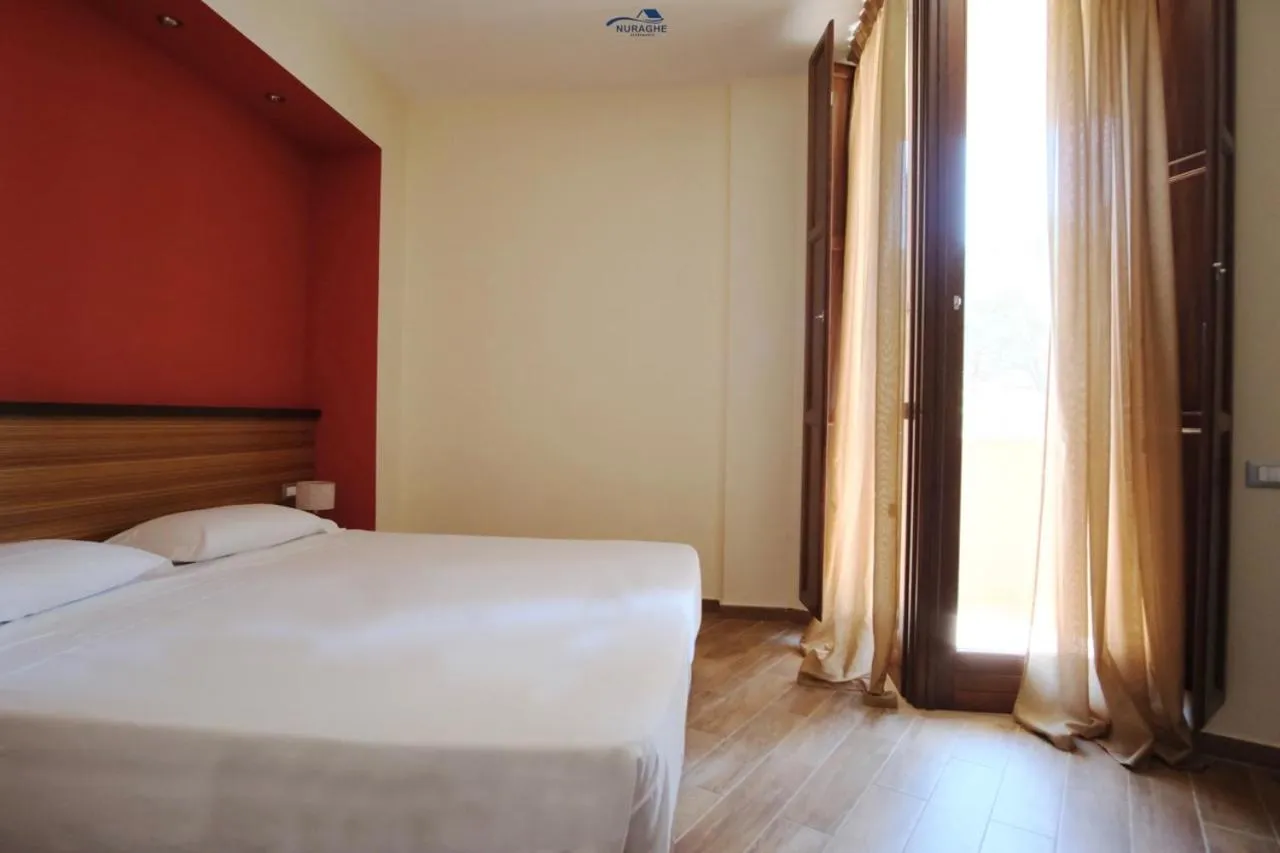 Bedroom, Bed in Nuraghe Apartments