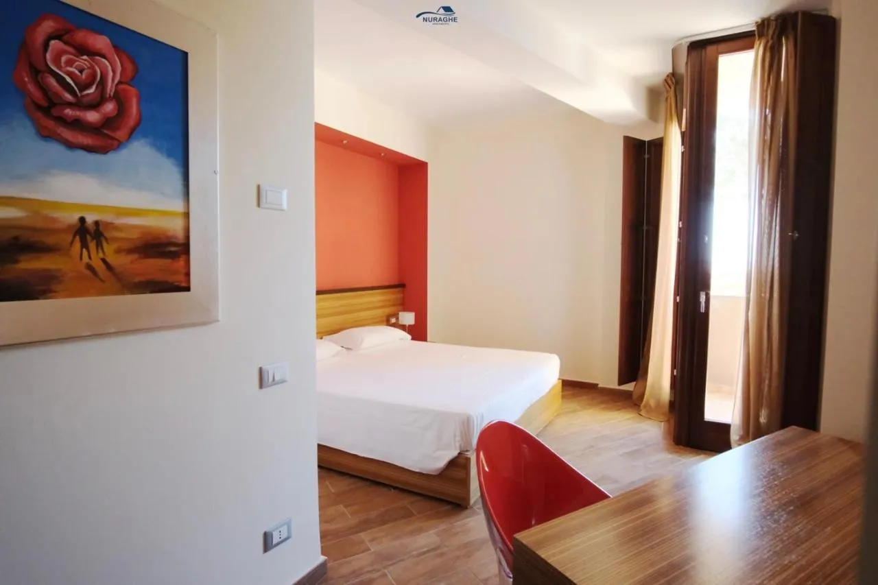 Bedroom, Bed in Nuraghe Apartments