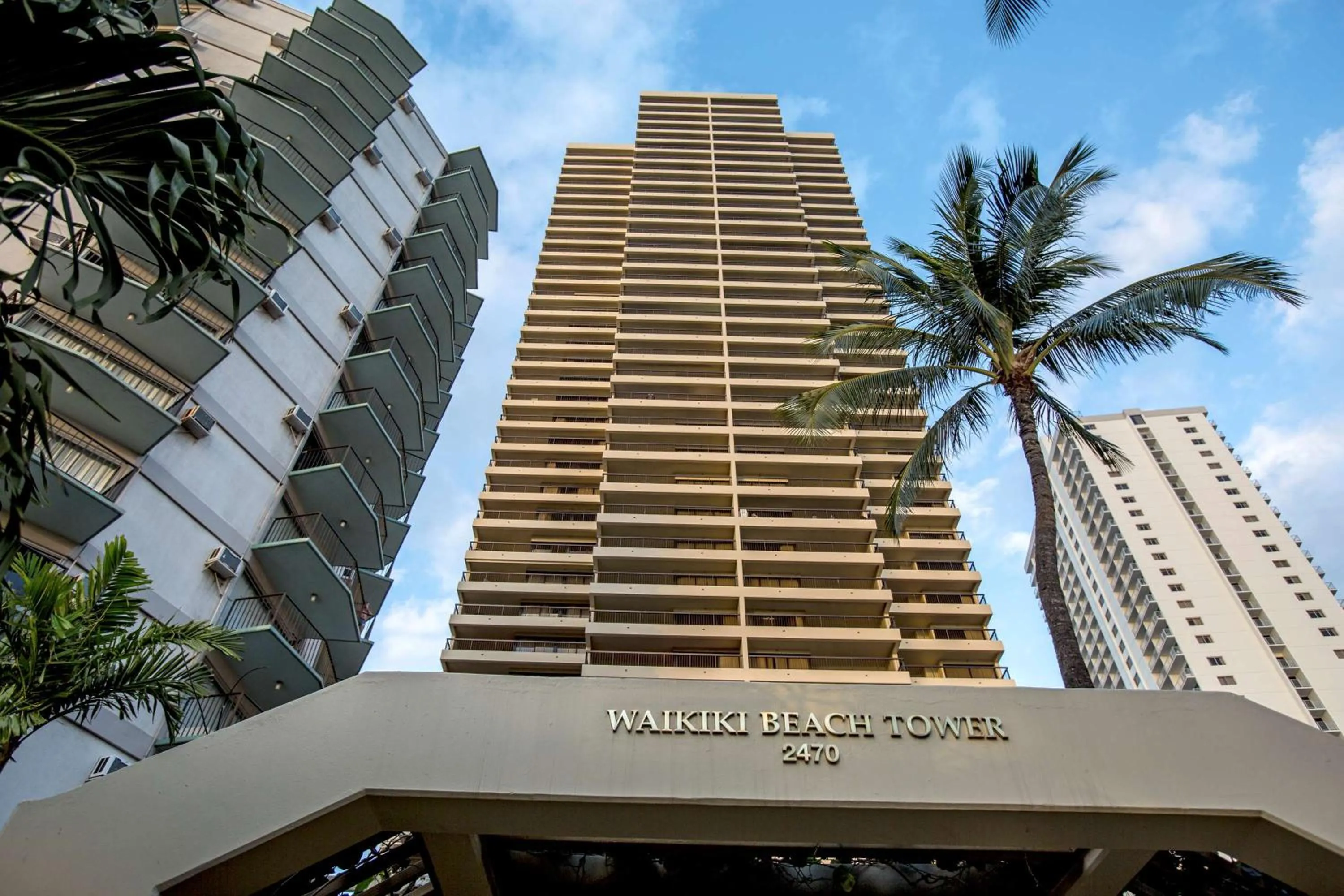 Property building in Aston Waikiki Beach Tower