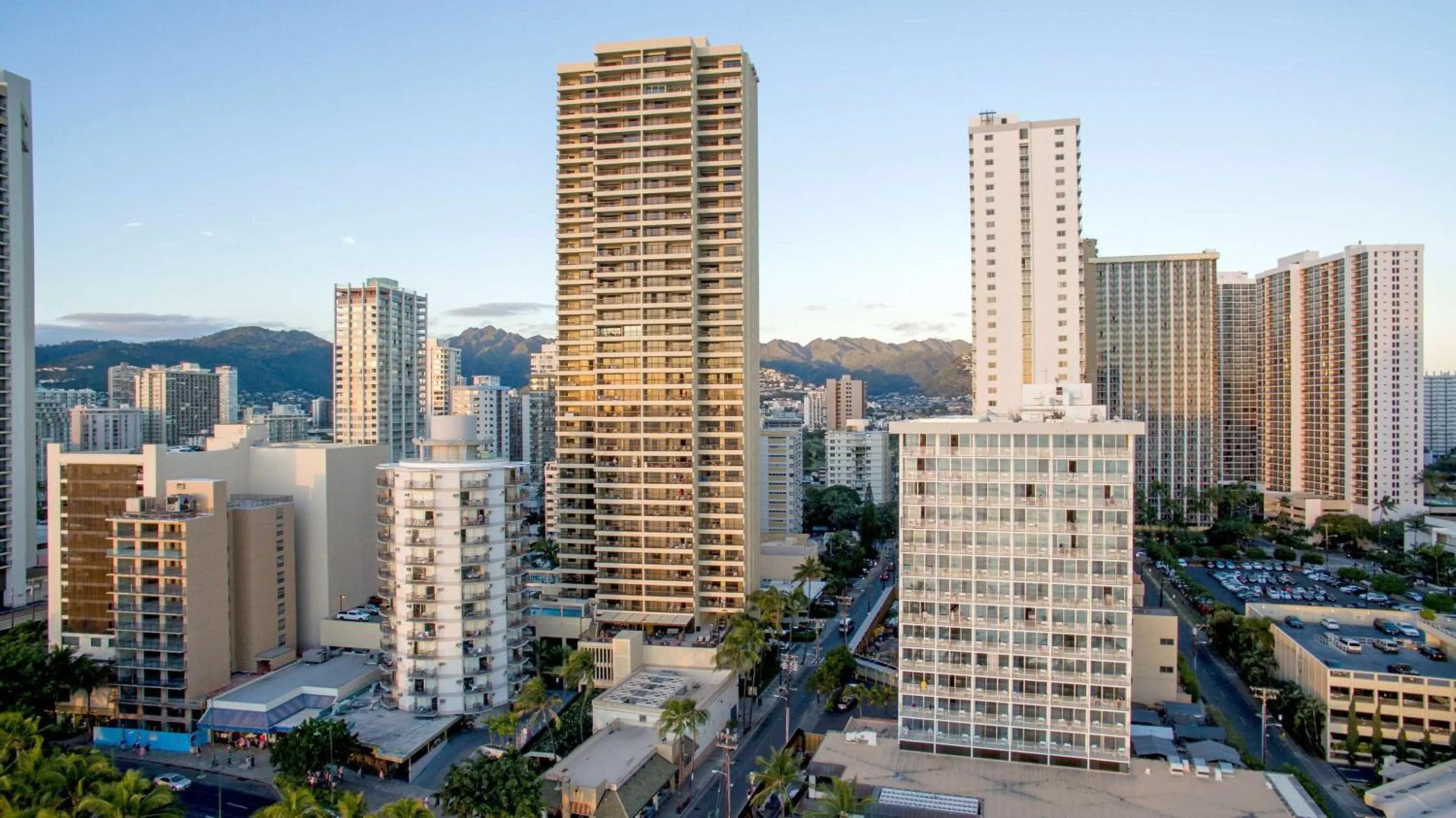 Property building in Aston Waikiki Beach Tower