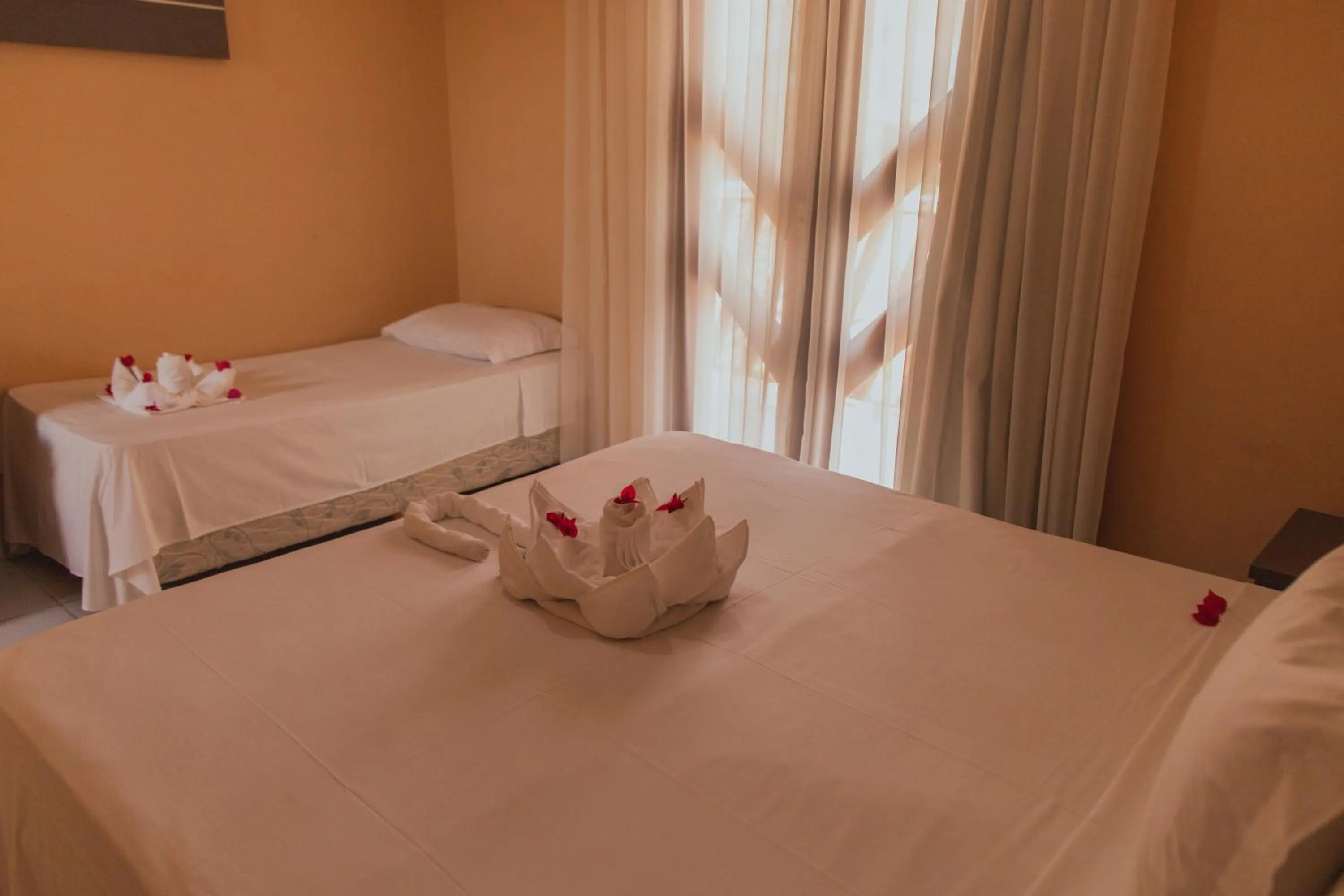 Bed in Pousada D' Areia